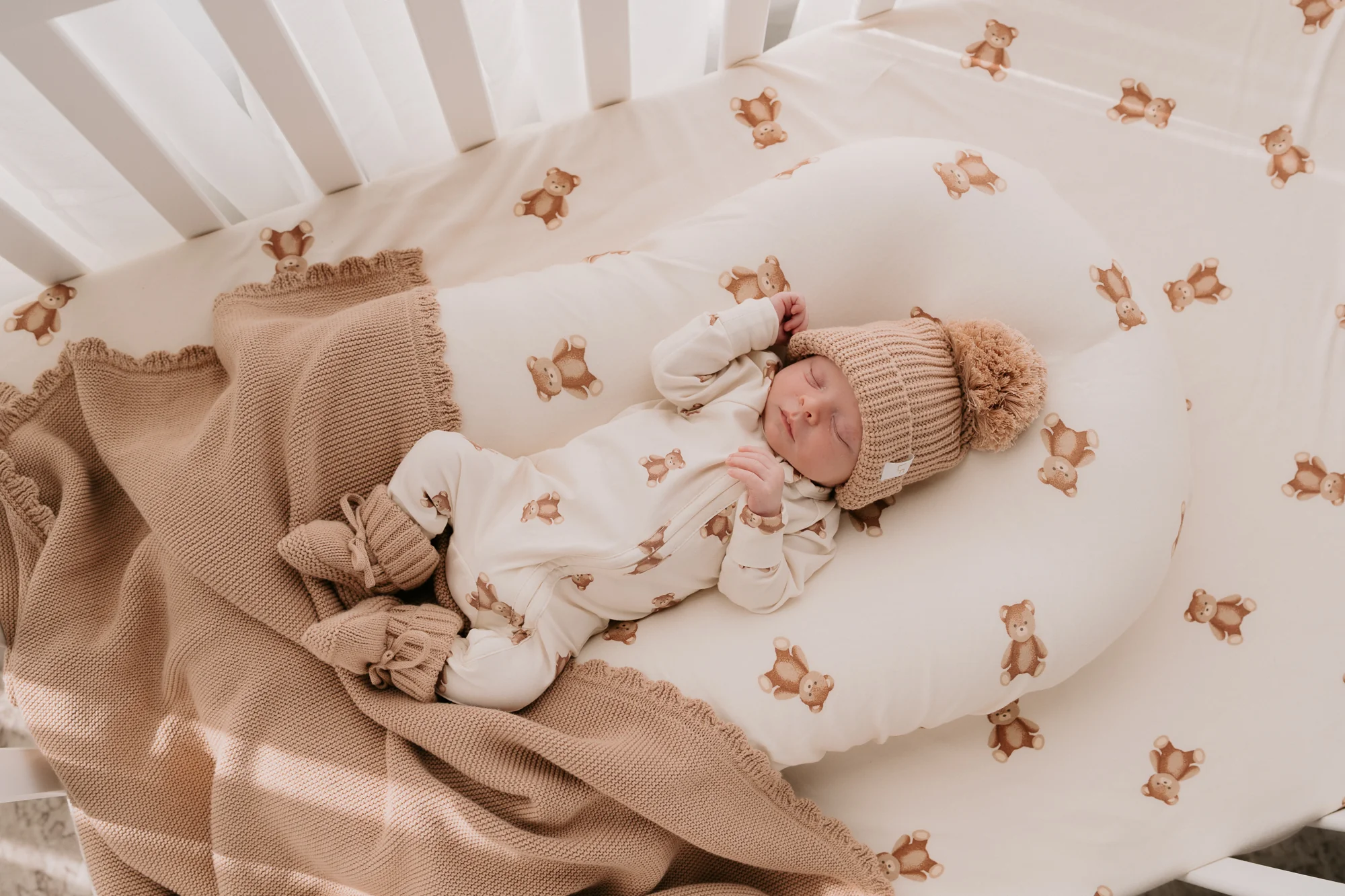 Bassinet Sheet | Teddies - Image 6