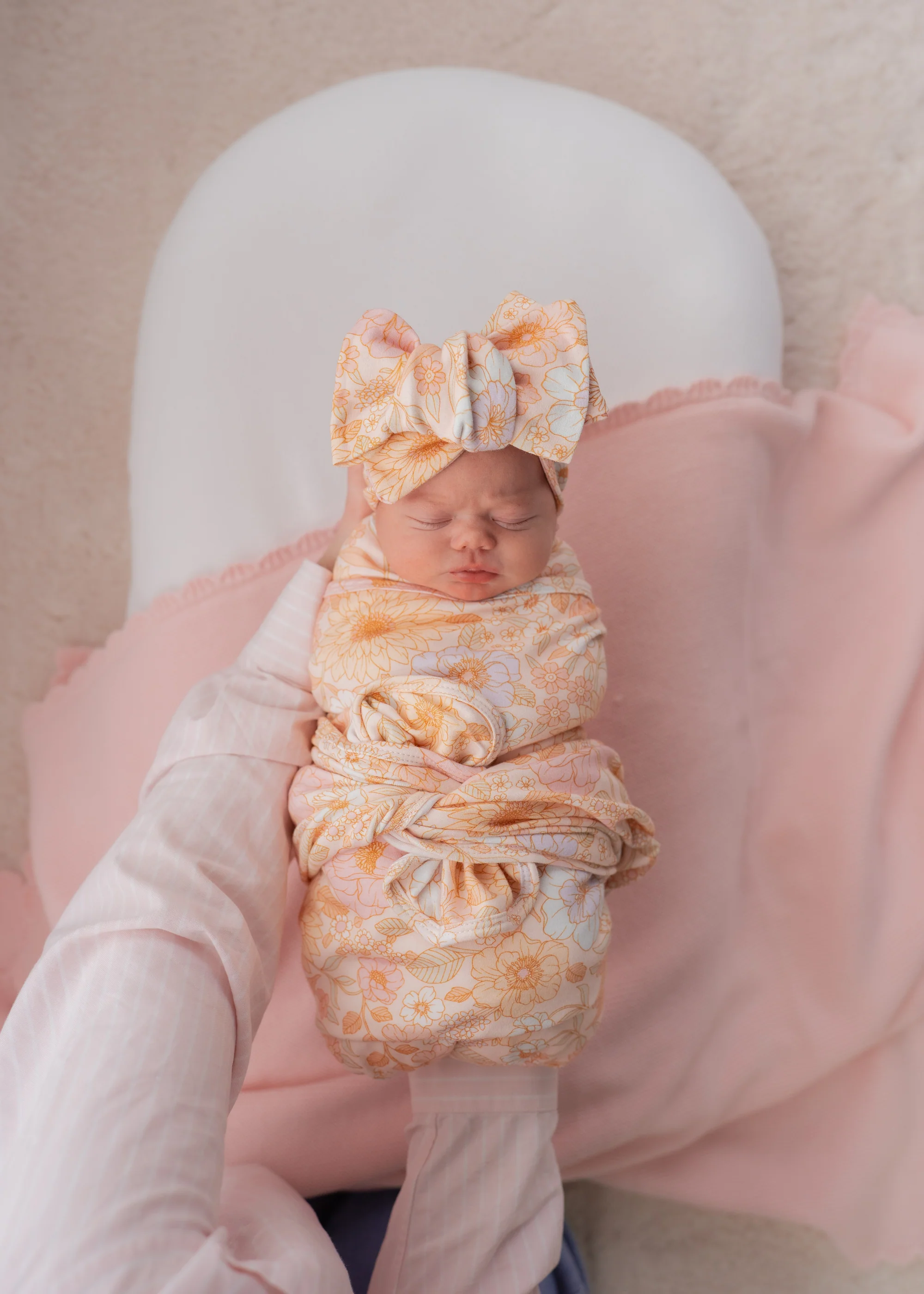 Swaddle Set | Pastel Bloom - Image 4