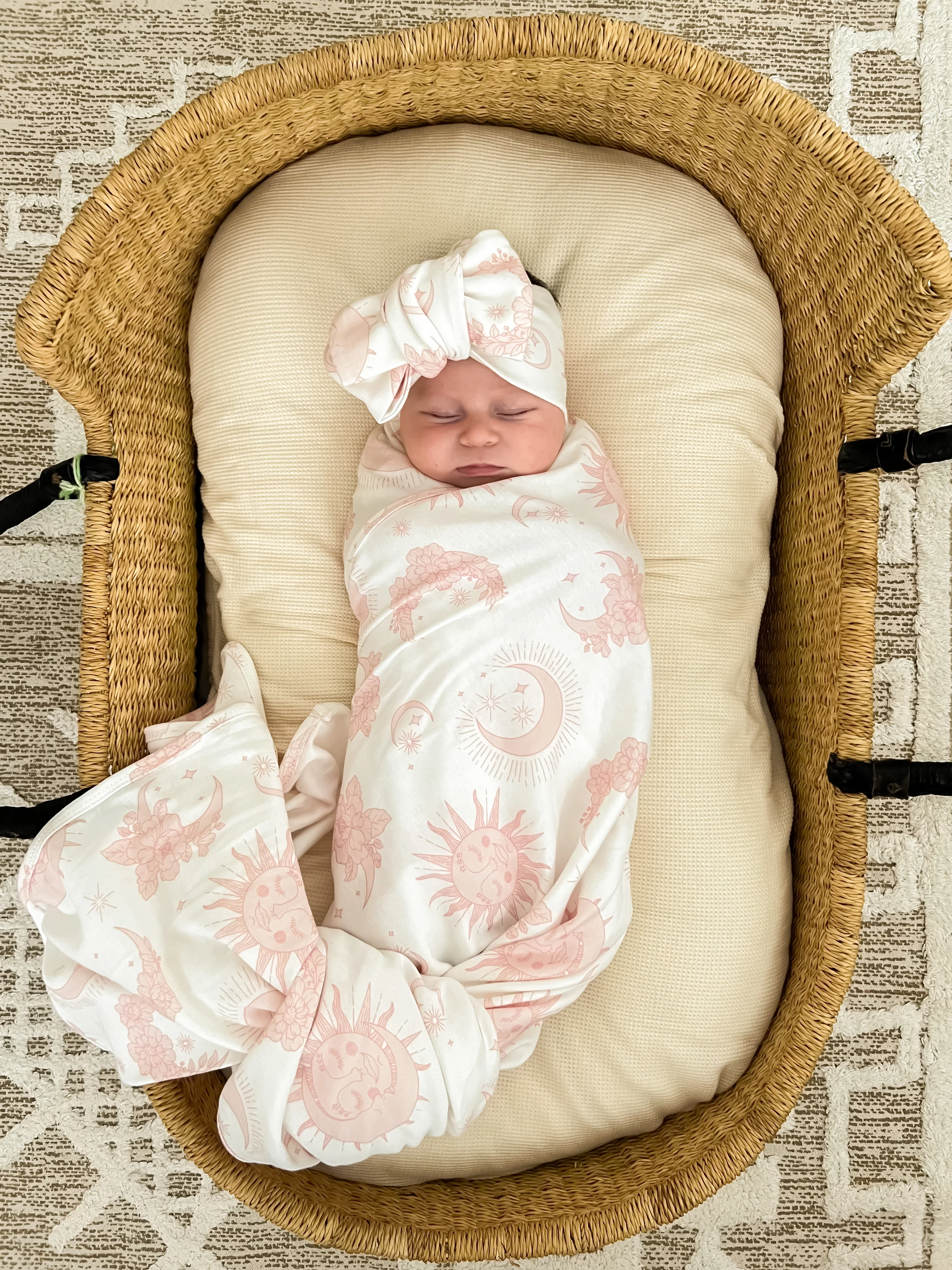 Swaddle Set | Celestial Pink - Image 11