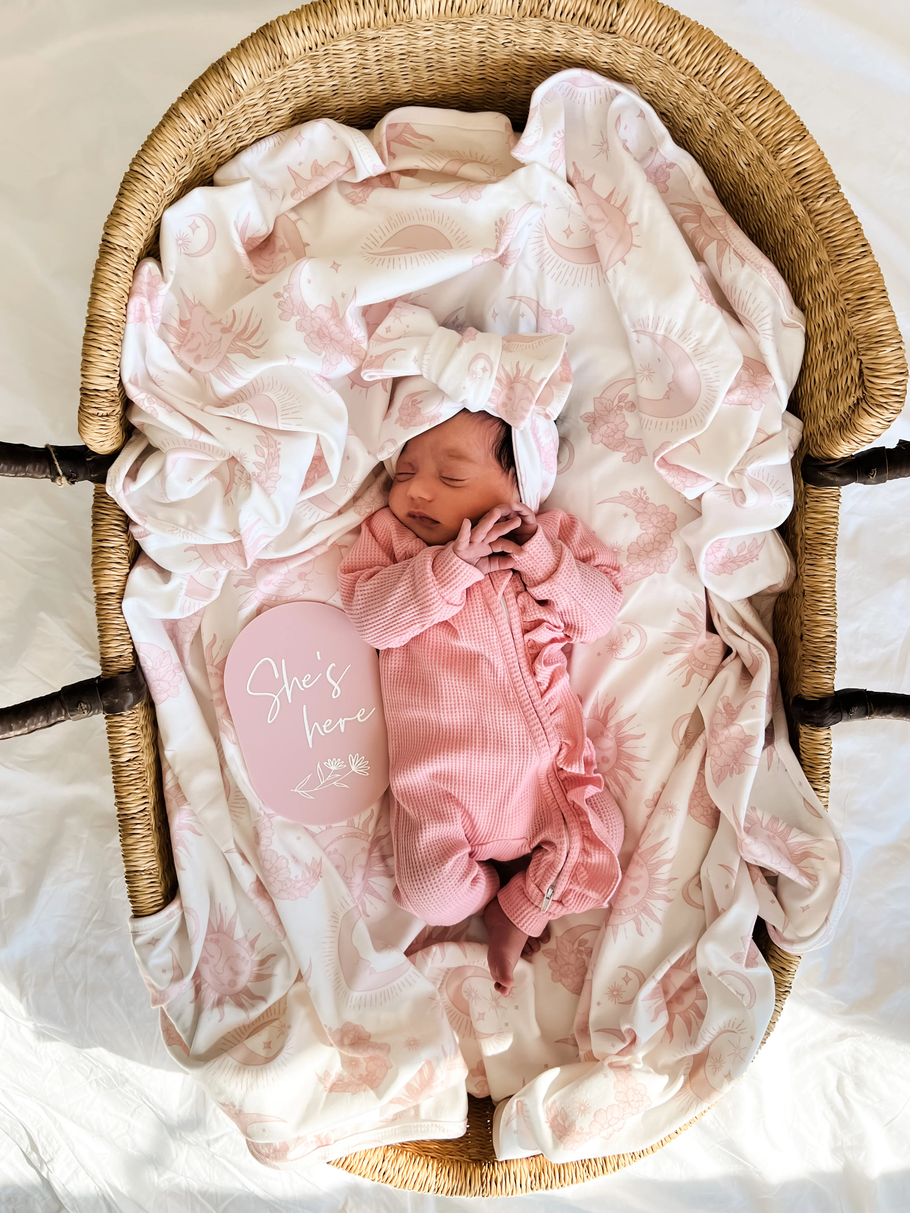 Swaddle Set | Celestial Pink - Image 6