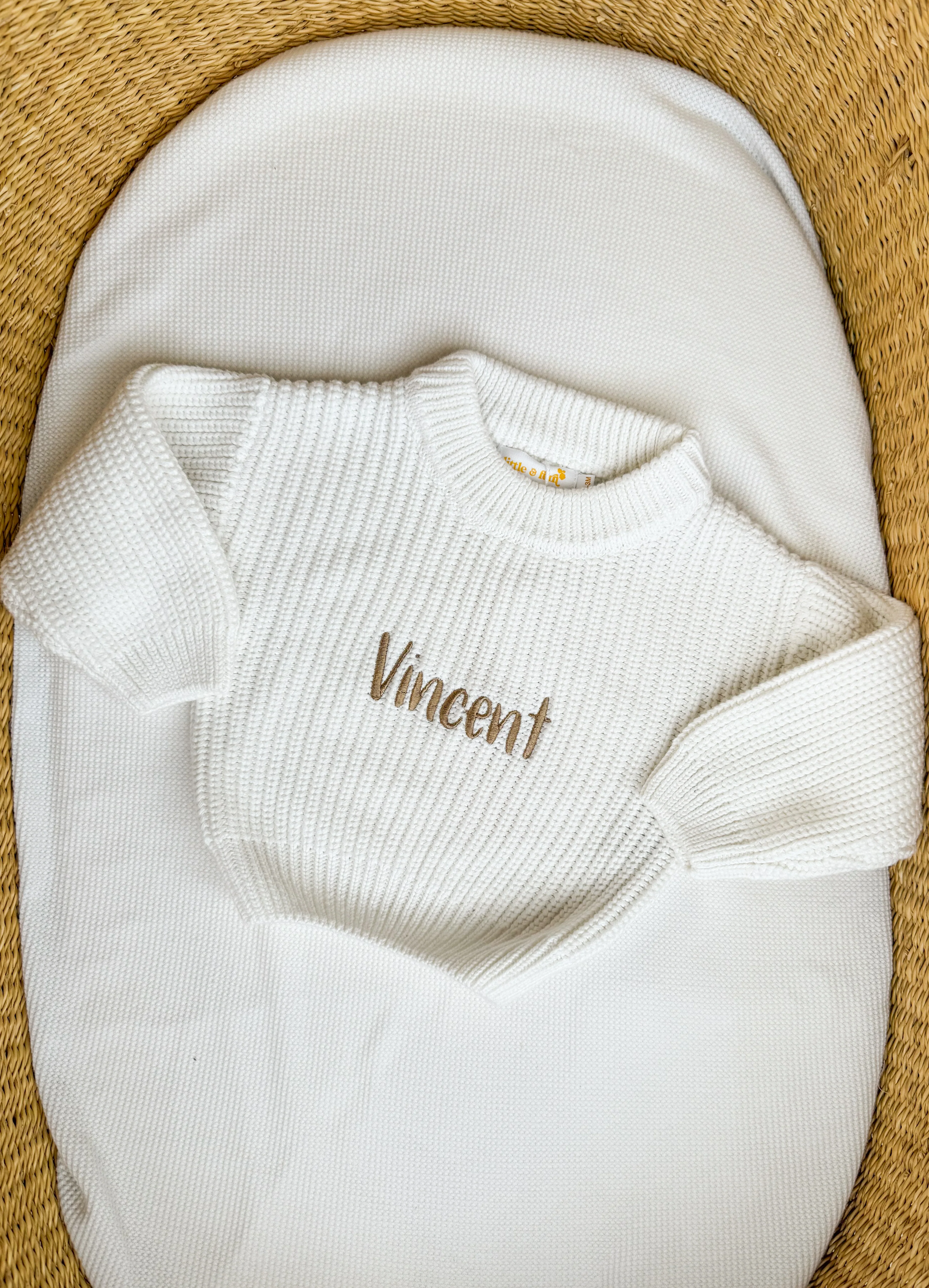 Chunky Knit Jumper | Milk - Image 3