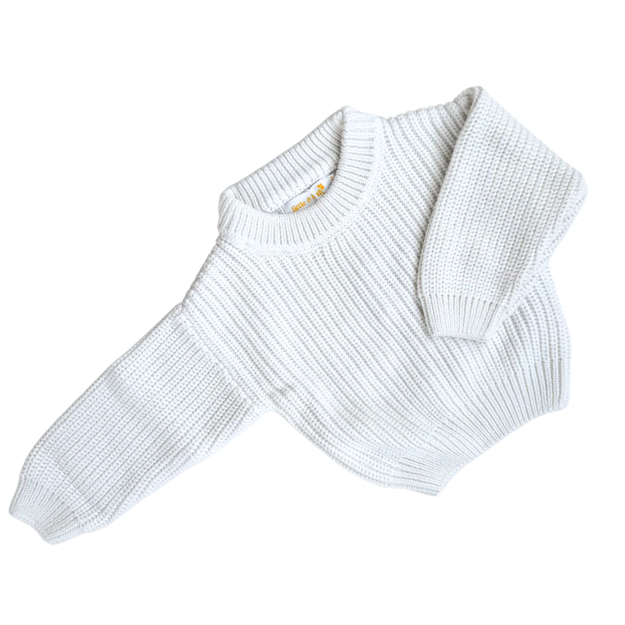 Chunky Knit Jumper | Milk - Image 4