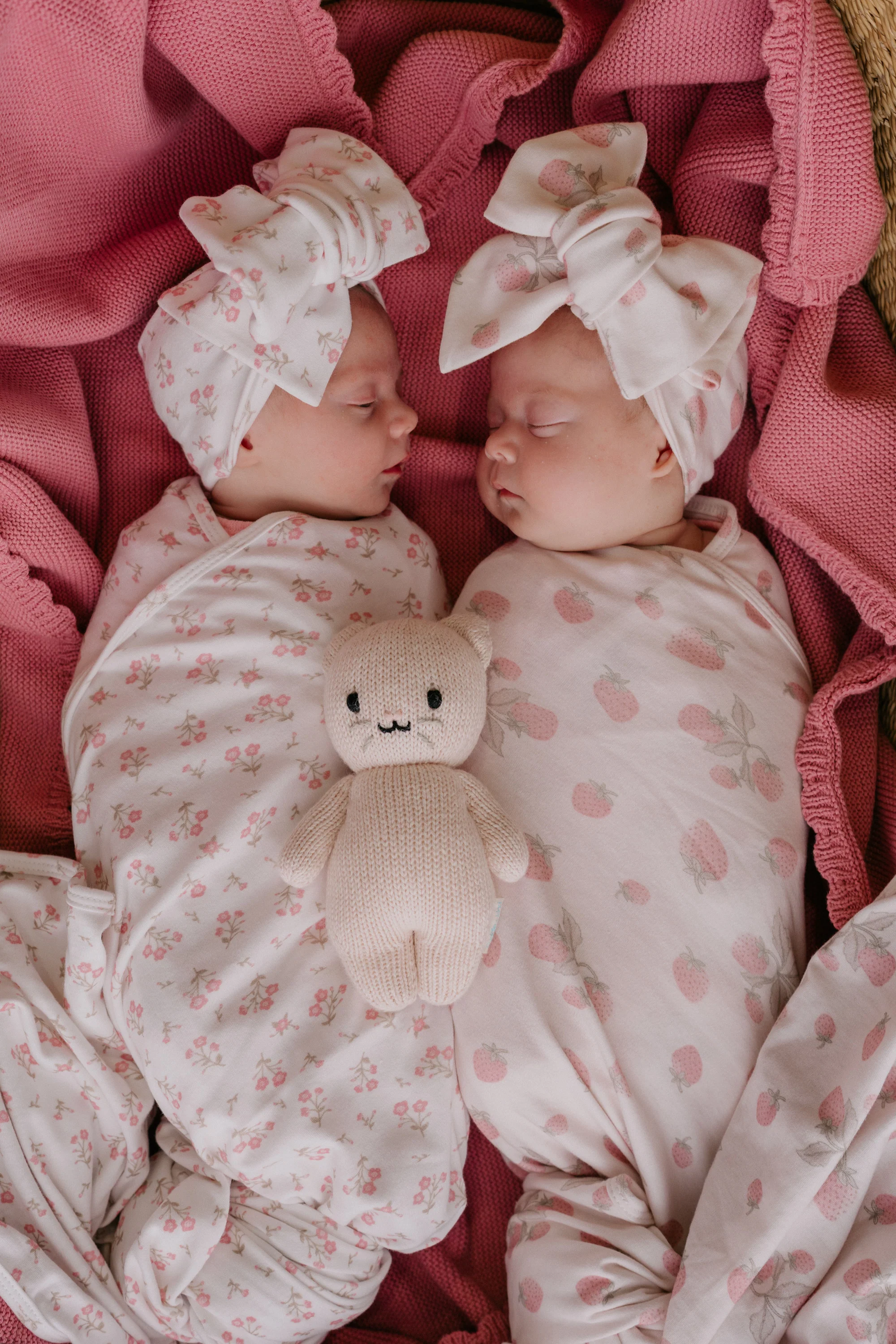 Swaddle Set | Strawberries - Image 5