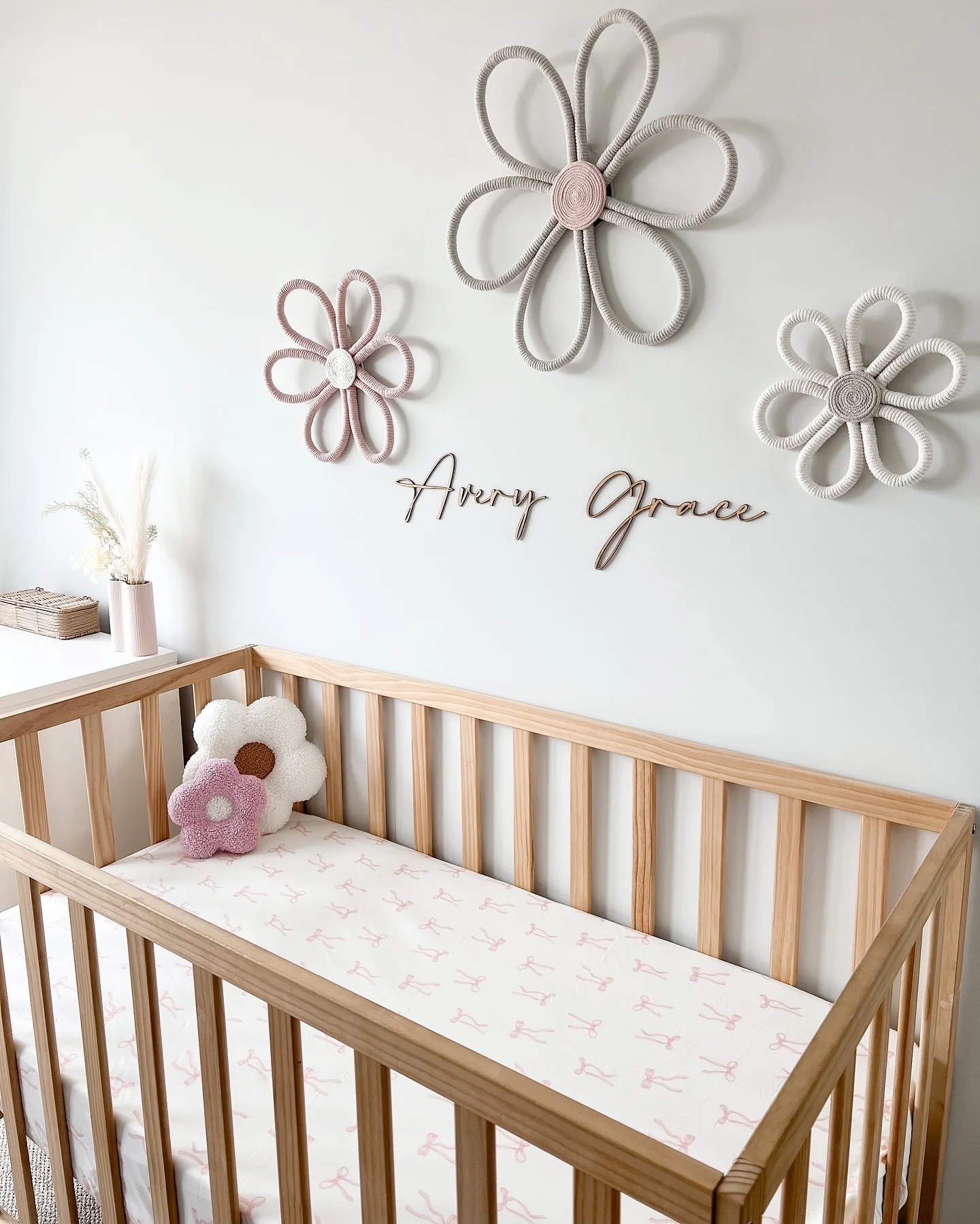 Cot Sheet | Pink Bows - Image 3