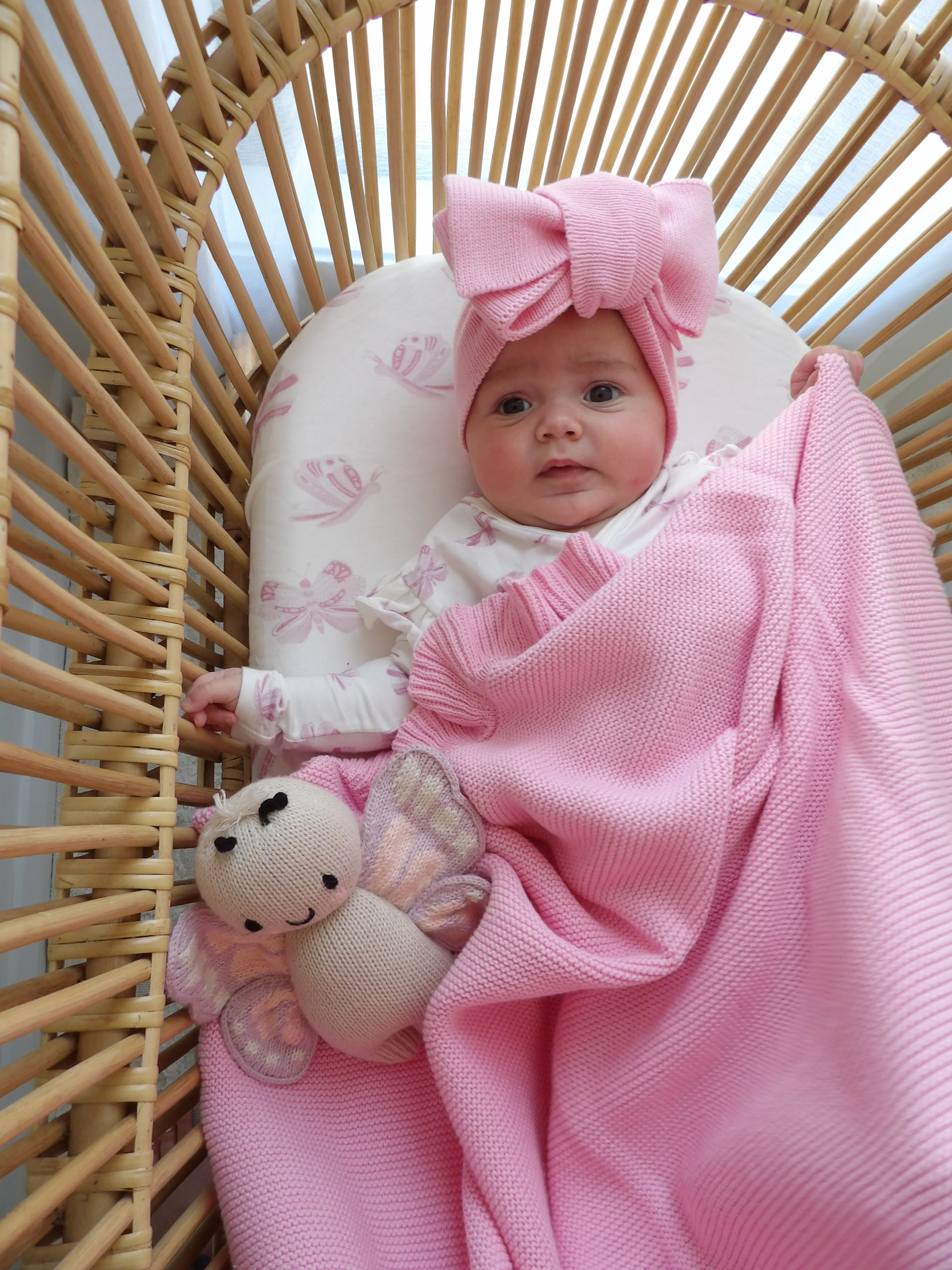 Frill Knit Blanket | Marshmallow - Image 4