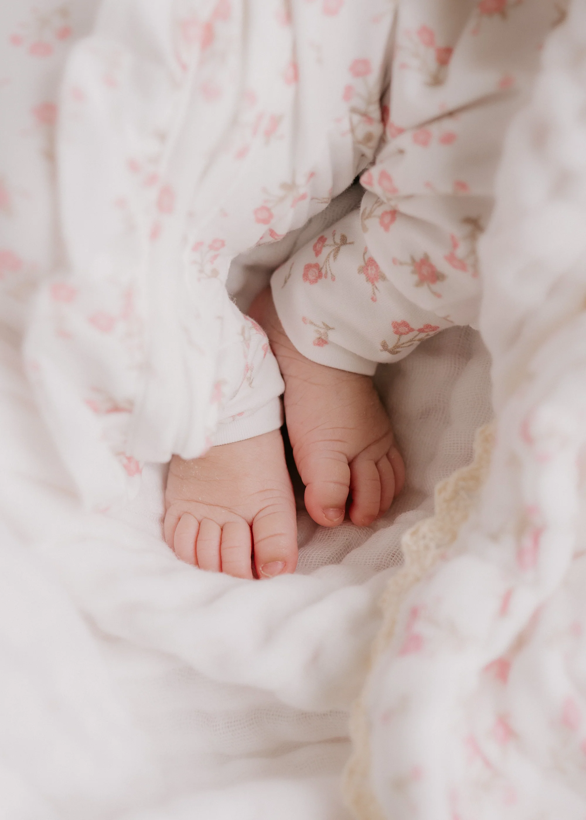 Frill Zip Romper | Paisley Peony - Image 4