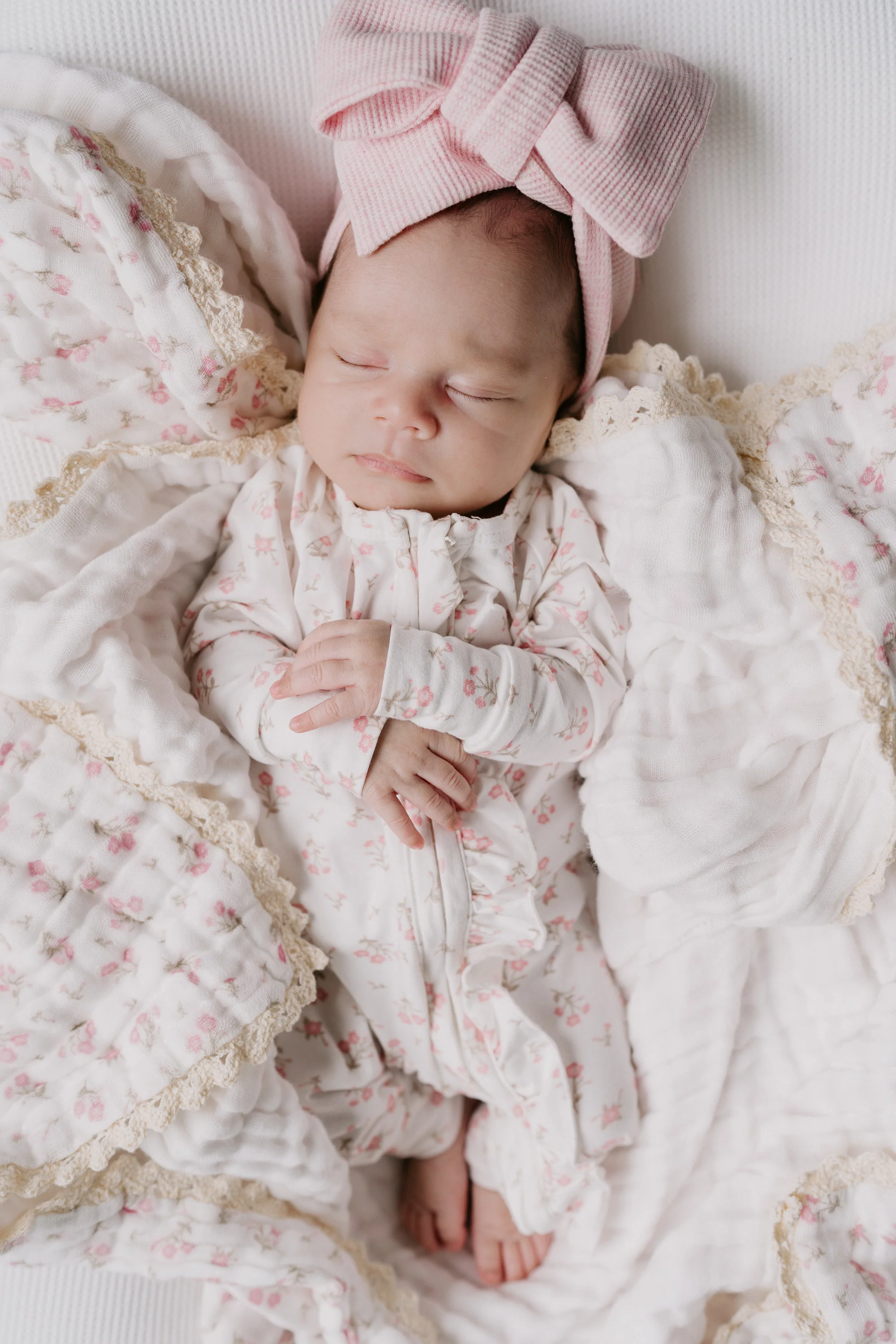 Frill Zip Romper | Paisley Peony - Image 7