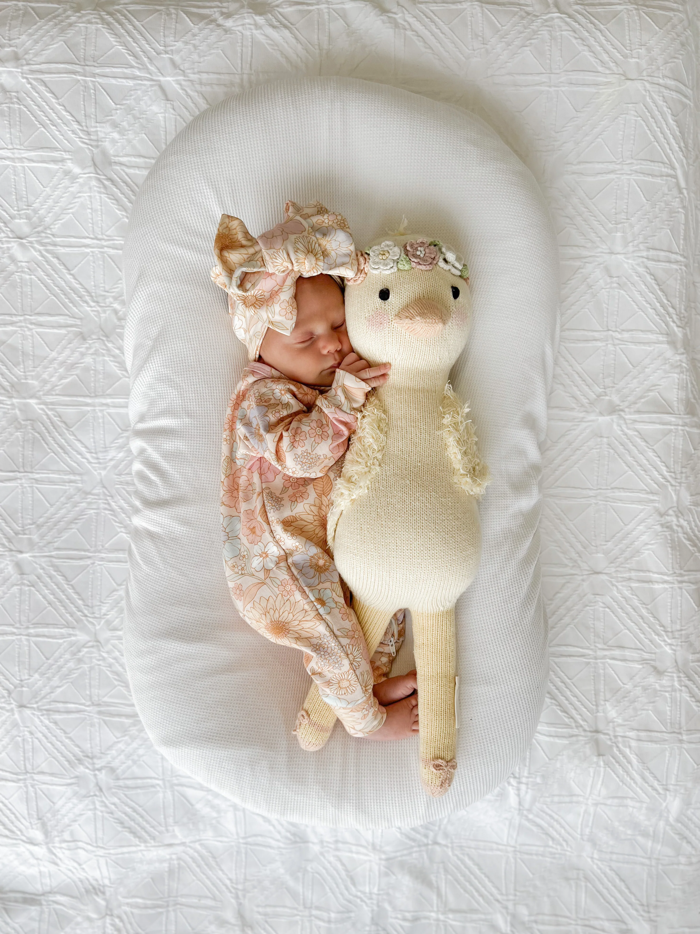 Frill Zip Romper | Pastel Bloom - Image 10