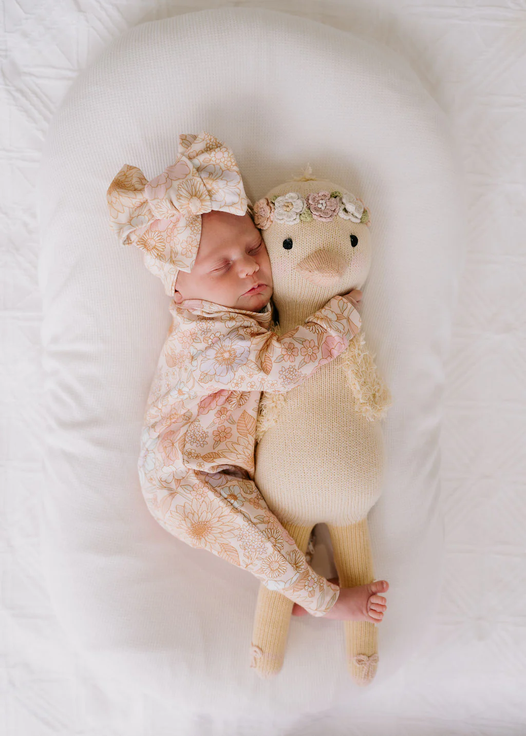 Frill Zip Romper | Pastel Bloom - Image 3