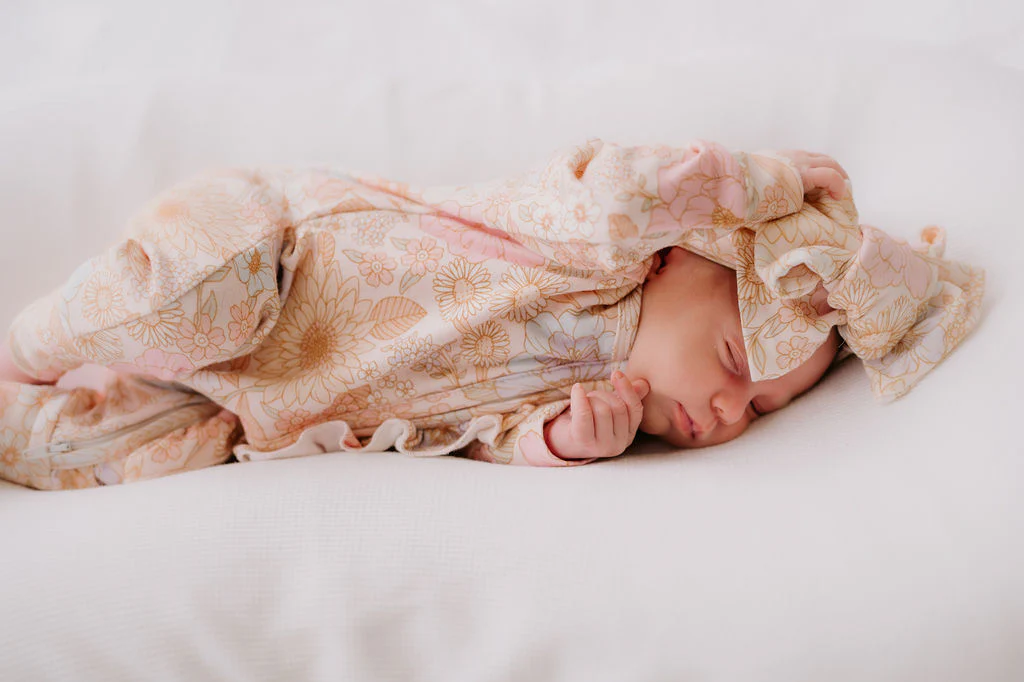 Frill Zip Romper | Pastel Bloom - Image 7