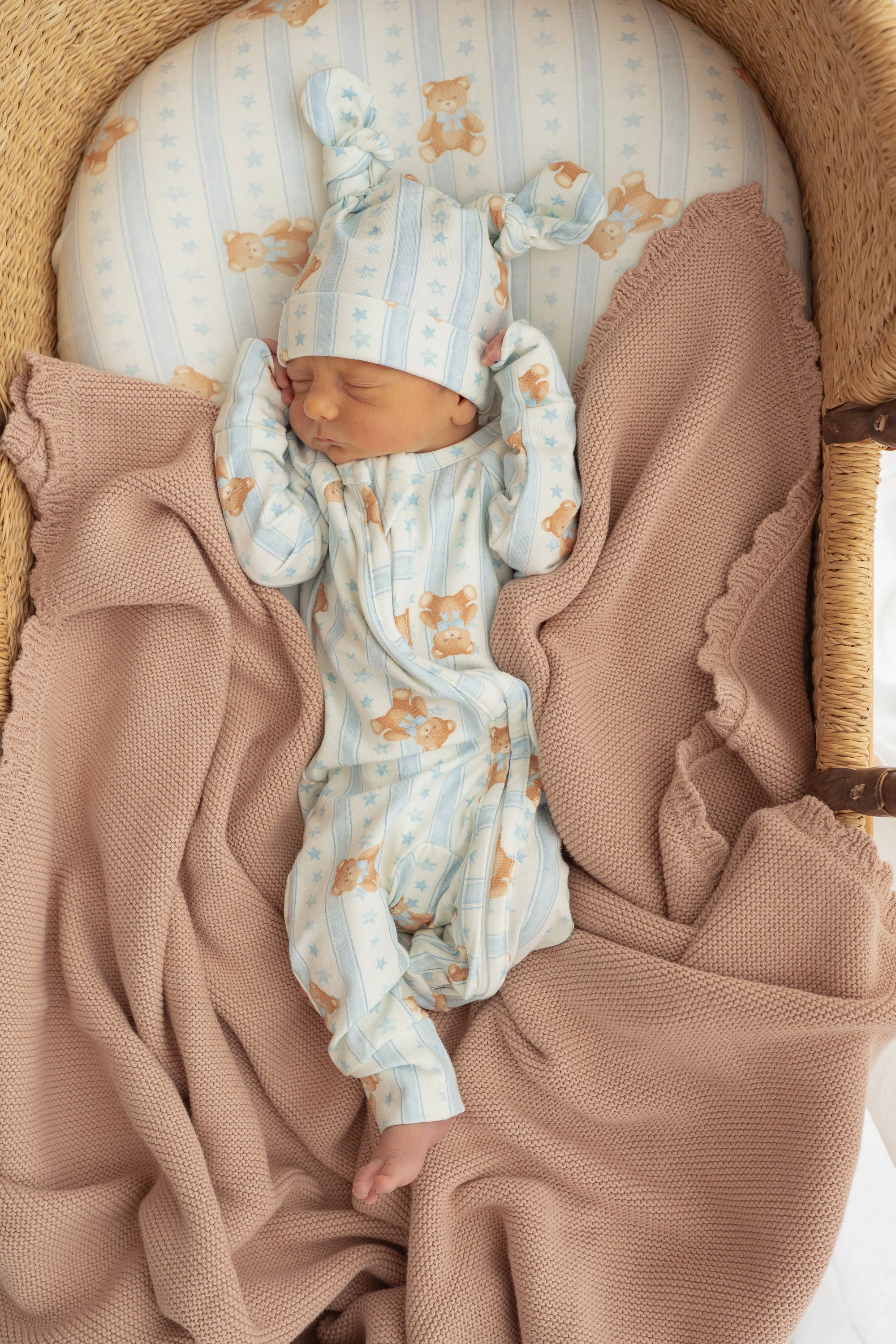 Heirloom Knit Blanket | Teddy - Image 3