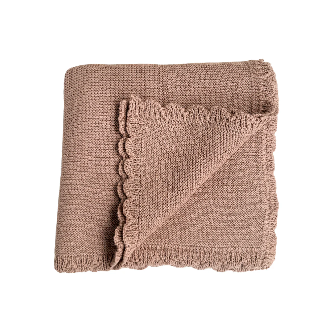 Heirloom Knit Blanket | Teddy - Image 4