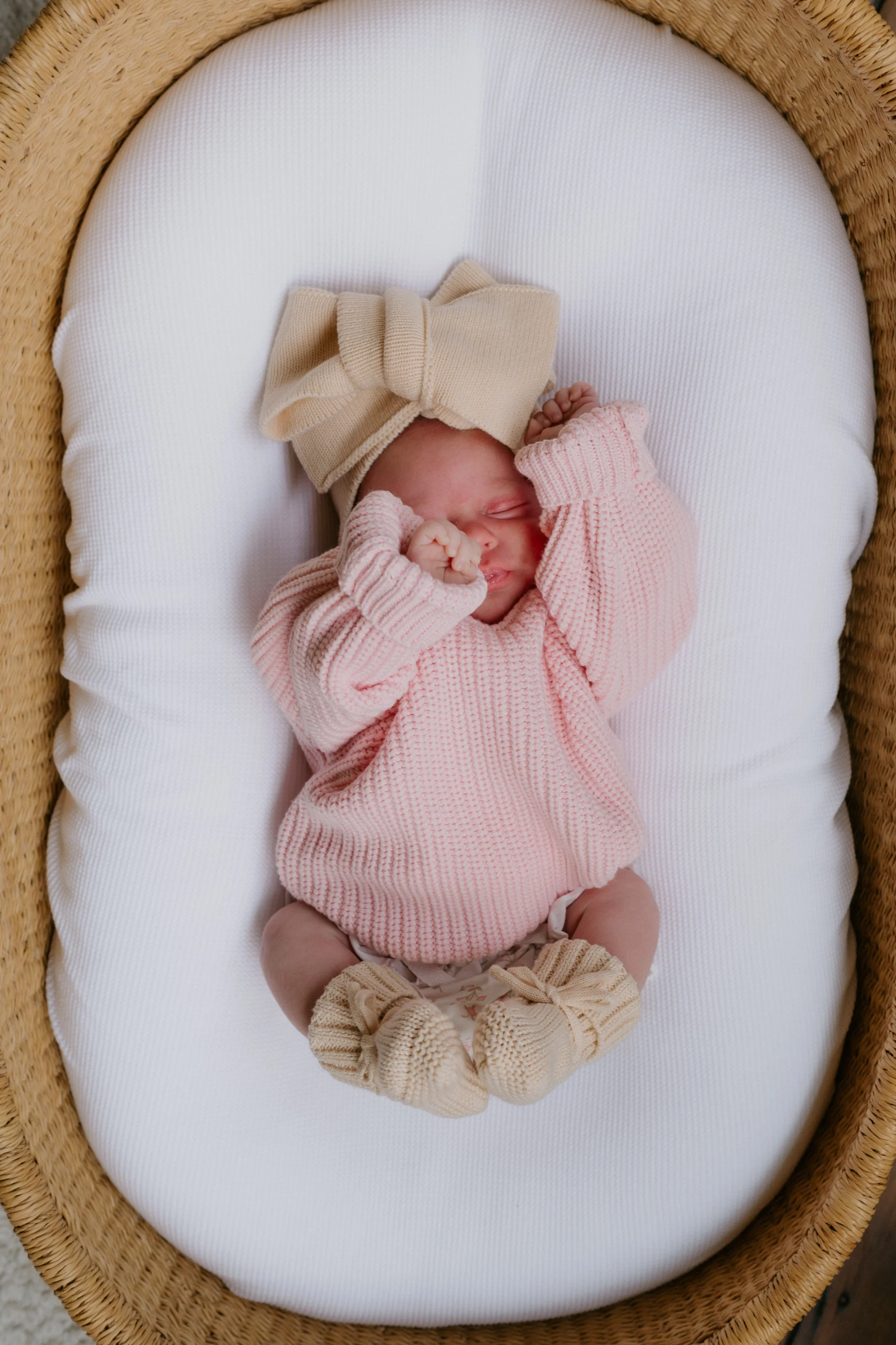 Chunky Knit Jumper | Baby Pink - Image 6