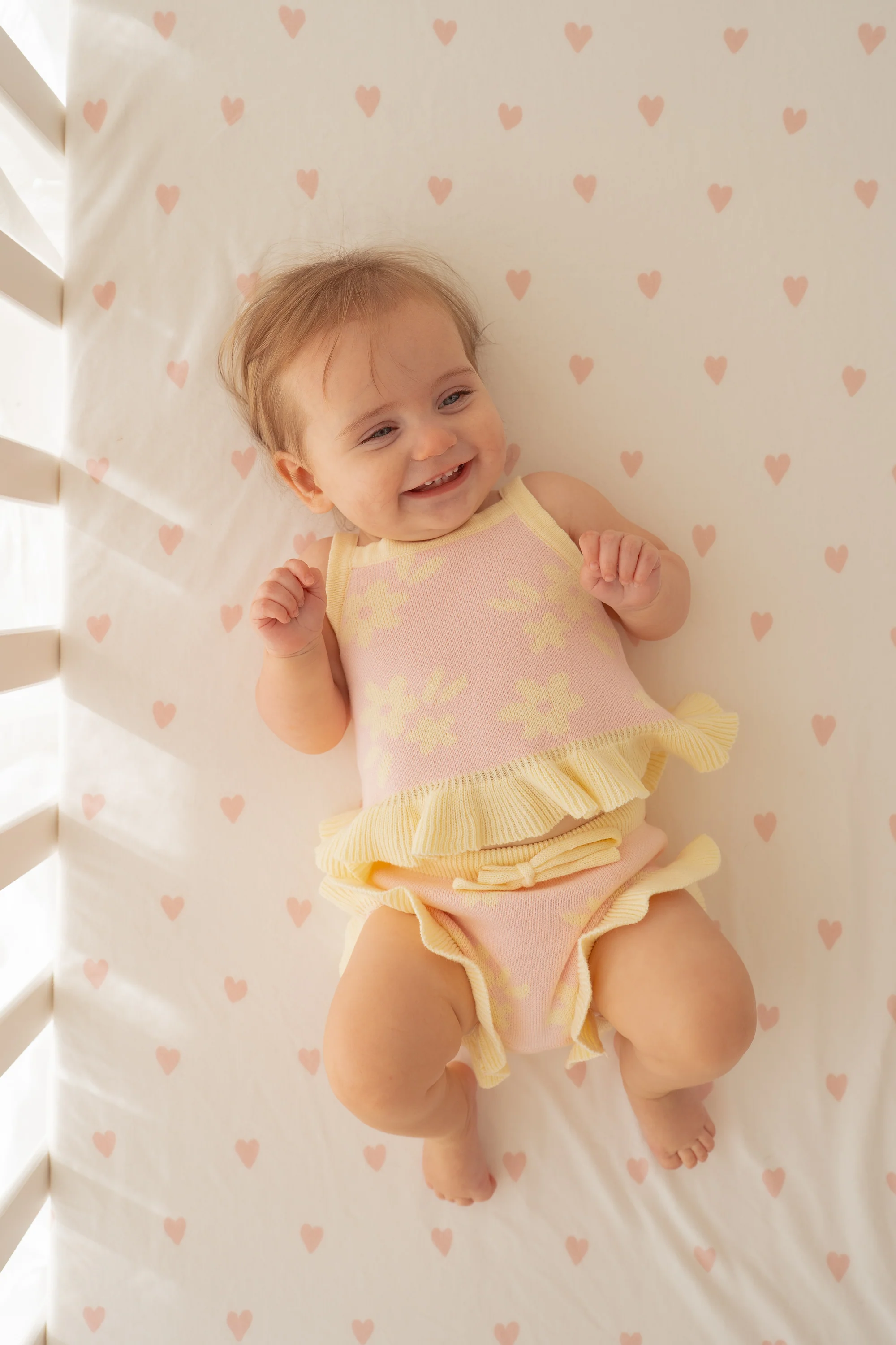 Knit Summer Set | Daisy Floral Lemon - Image 6