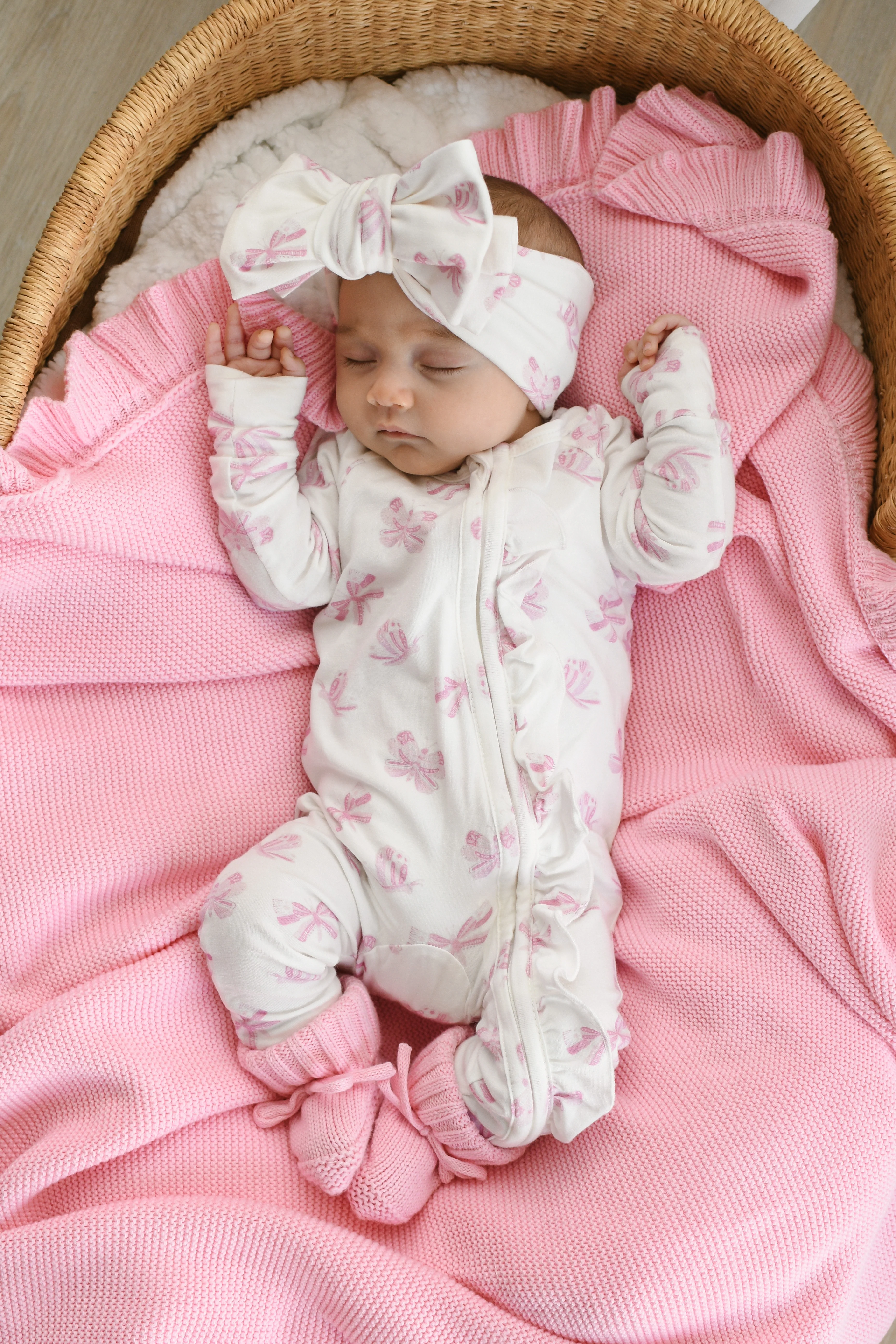 Knitted Booties | Marshmallow - Image 4