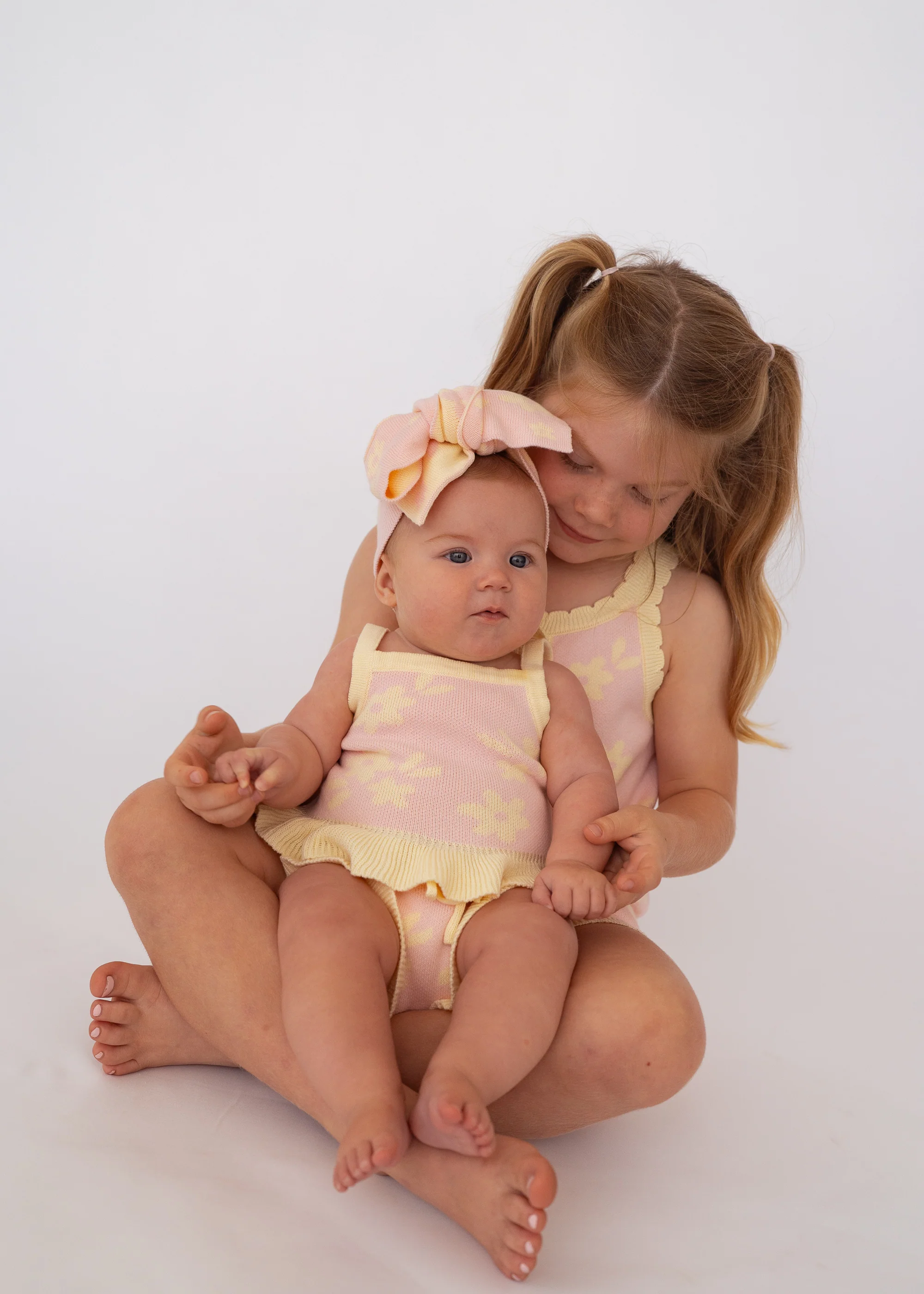 Knitted Shirt | Daisy Floral Lemon - Image 8