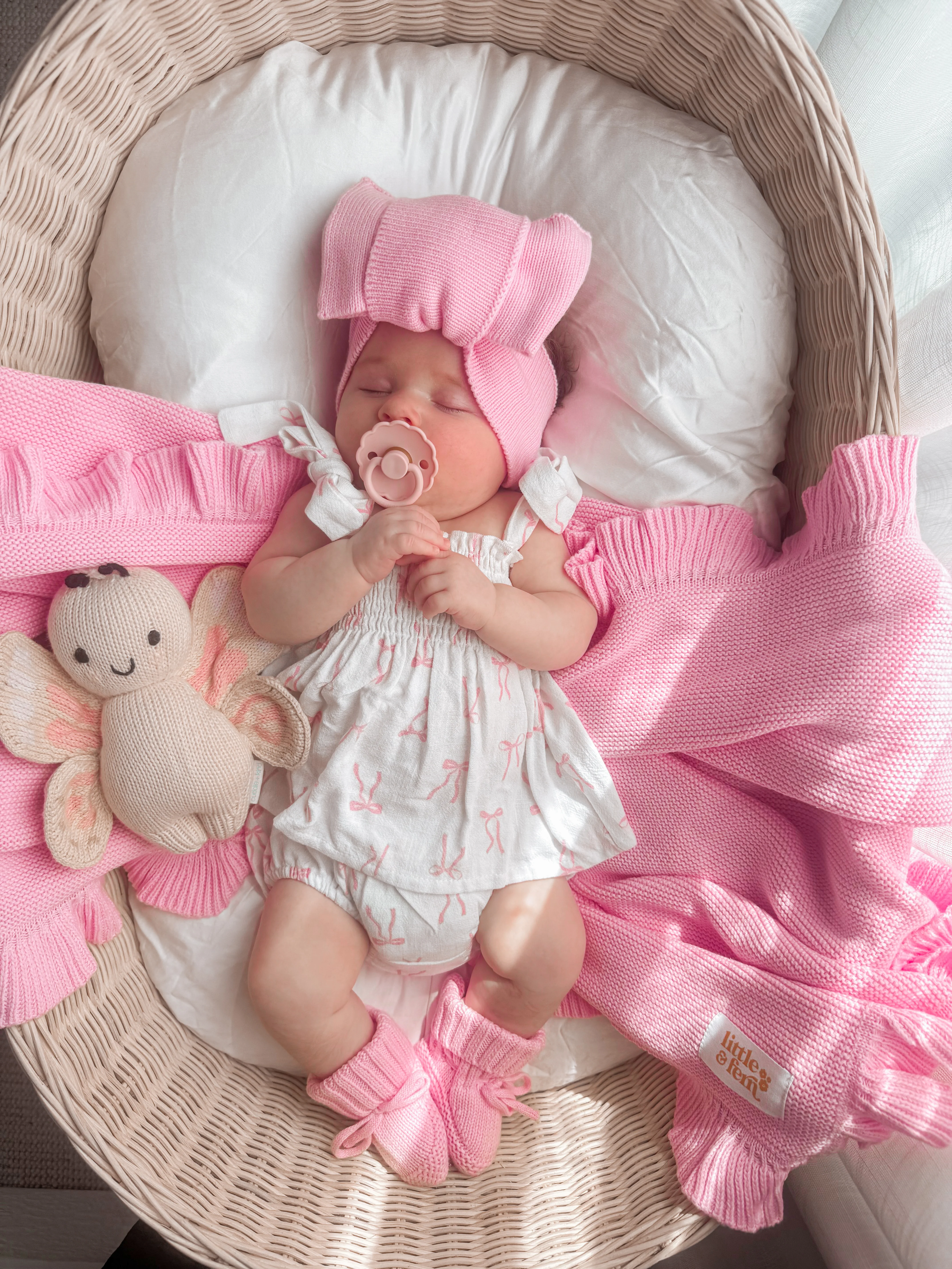 Bloomer Set | Pink Bows - Image 4