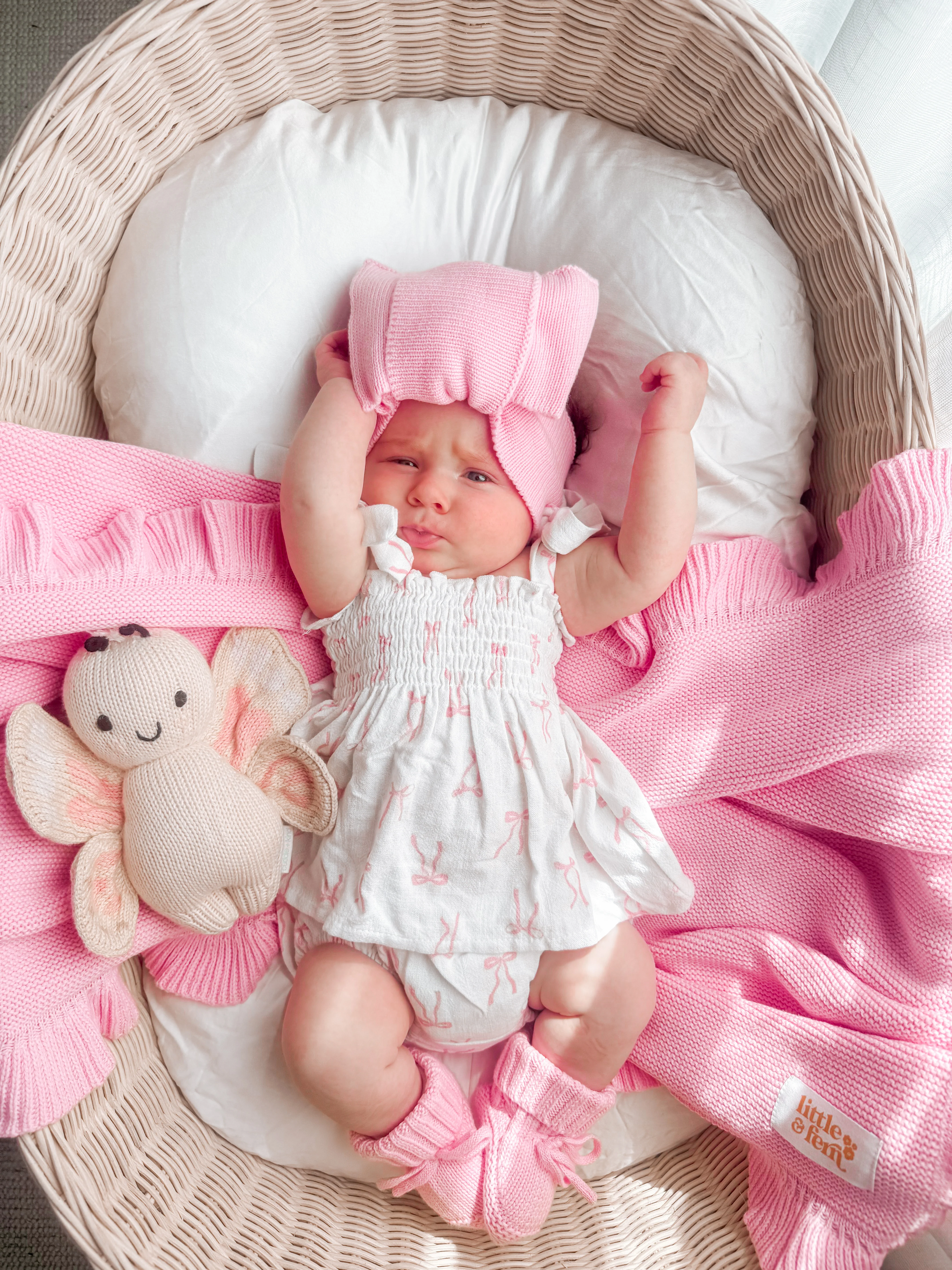 Bloomer Set | Pink Bows - Image 5