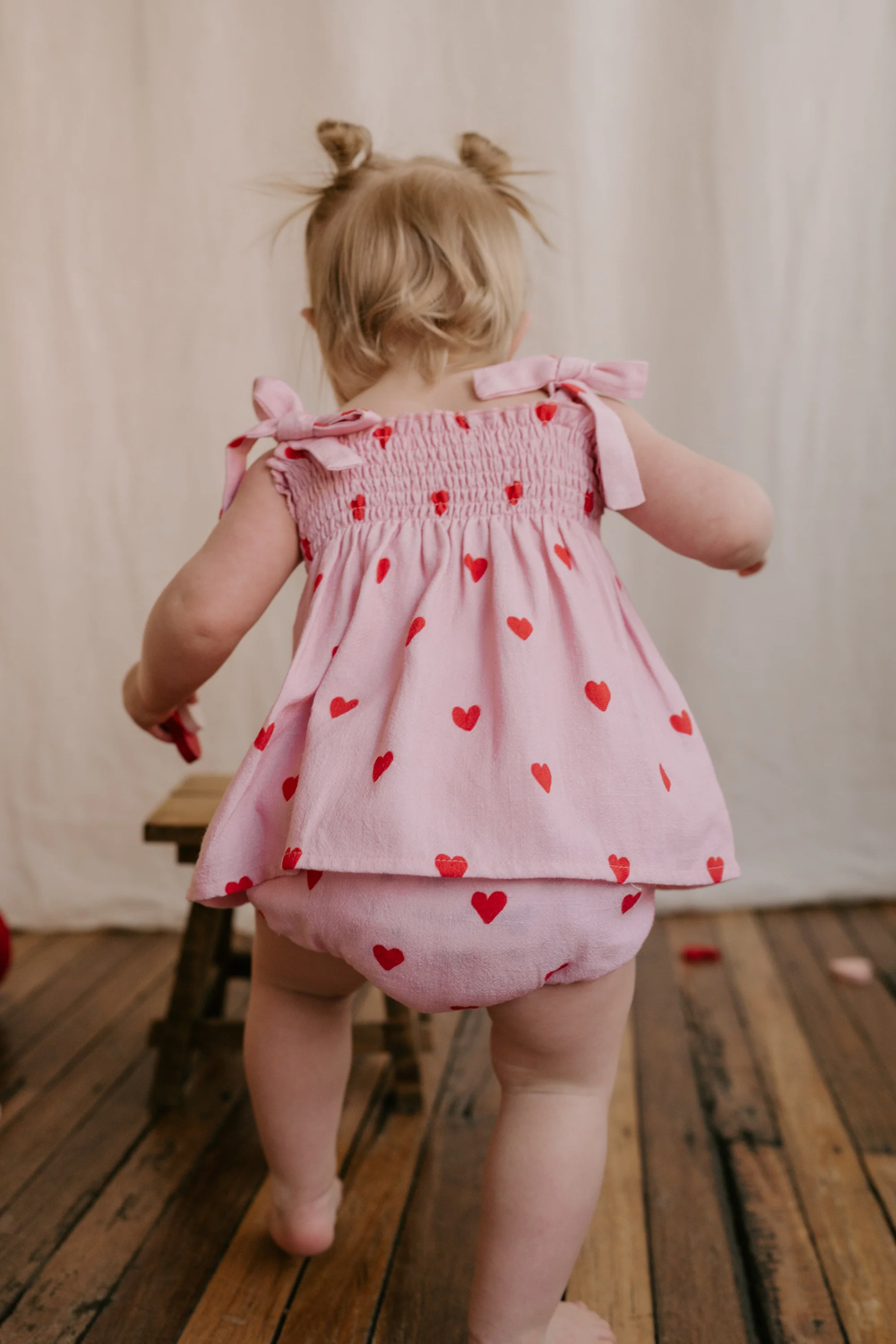 Bloomer Set | Red Hearts - Image 5
