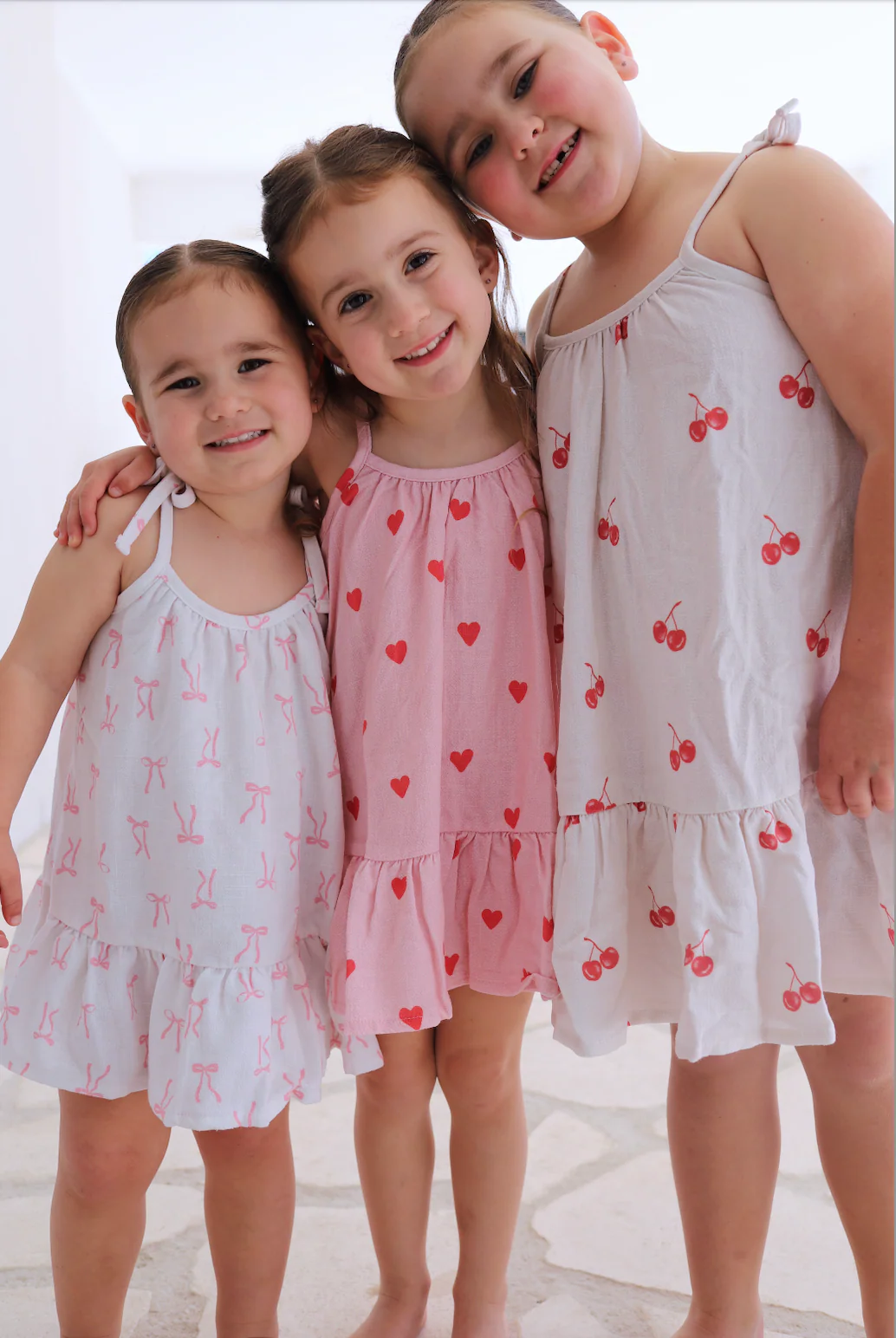 Tie Dress | Red Cherries - Image 11