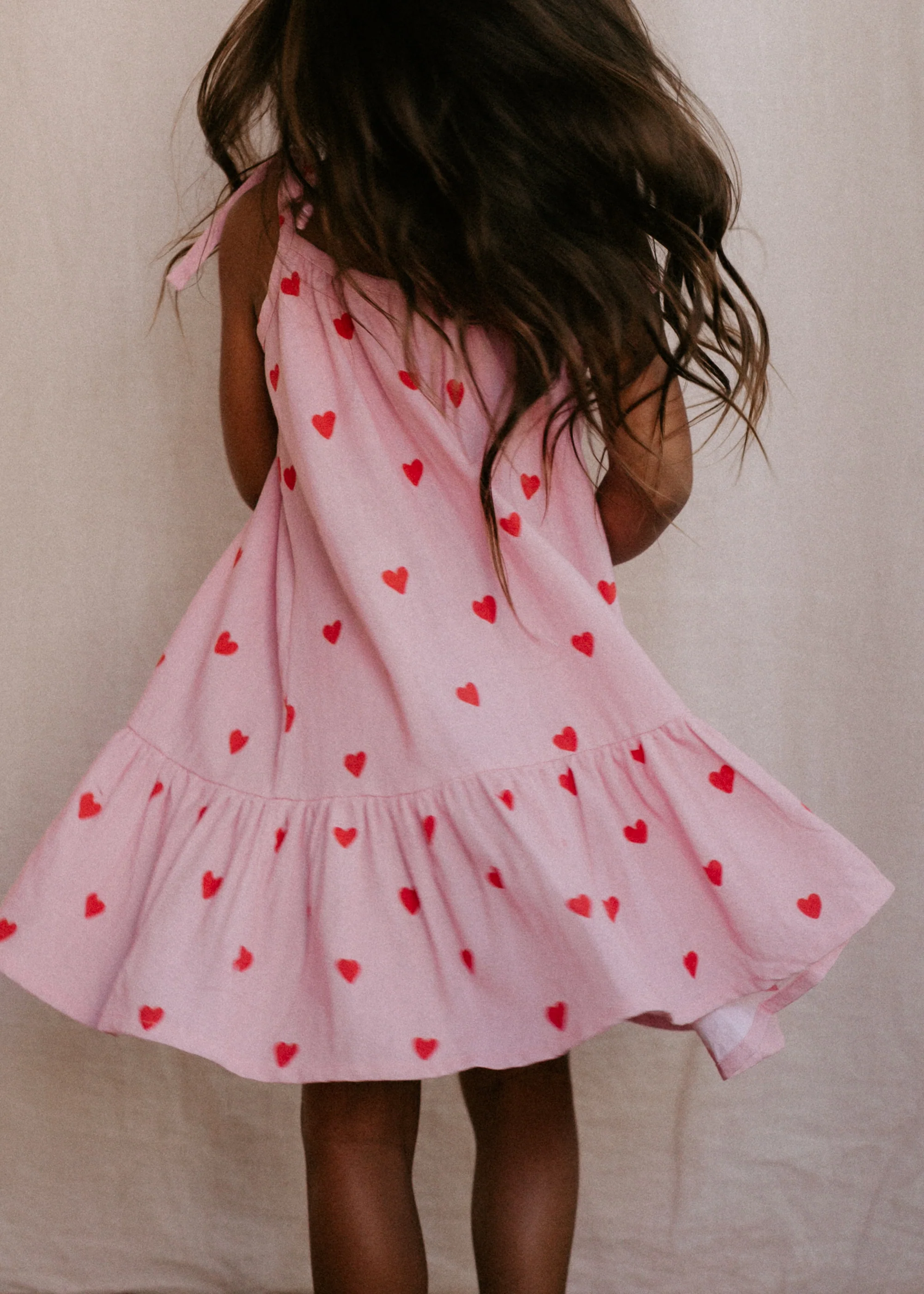 Tie Dress | Red Hearts - Image 10