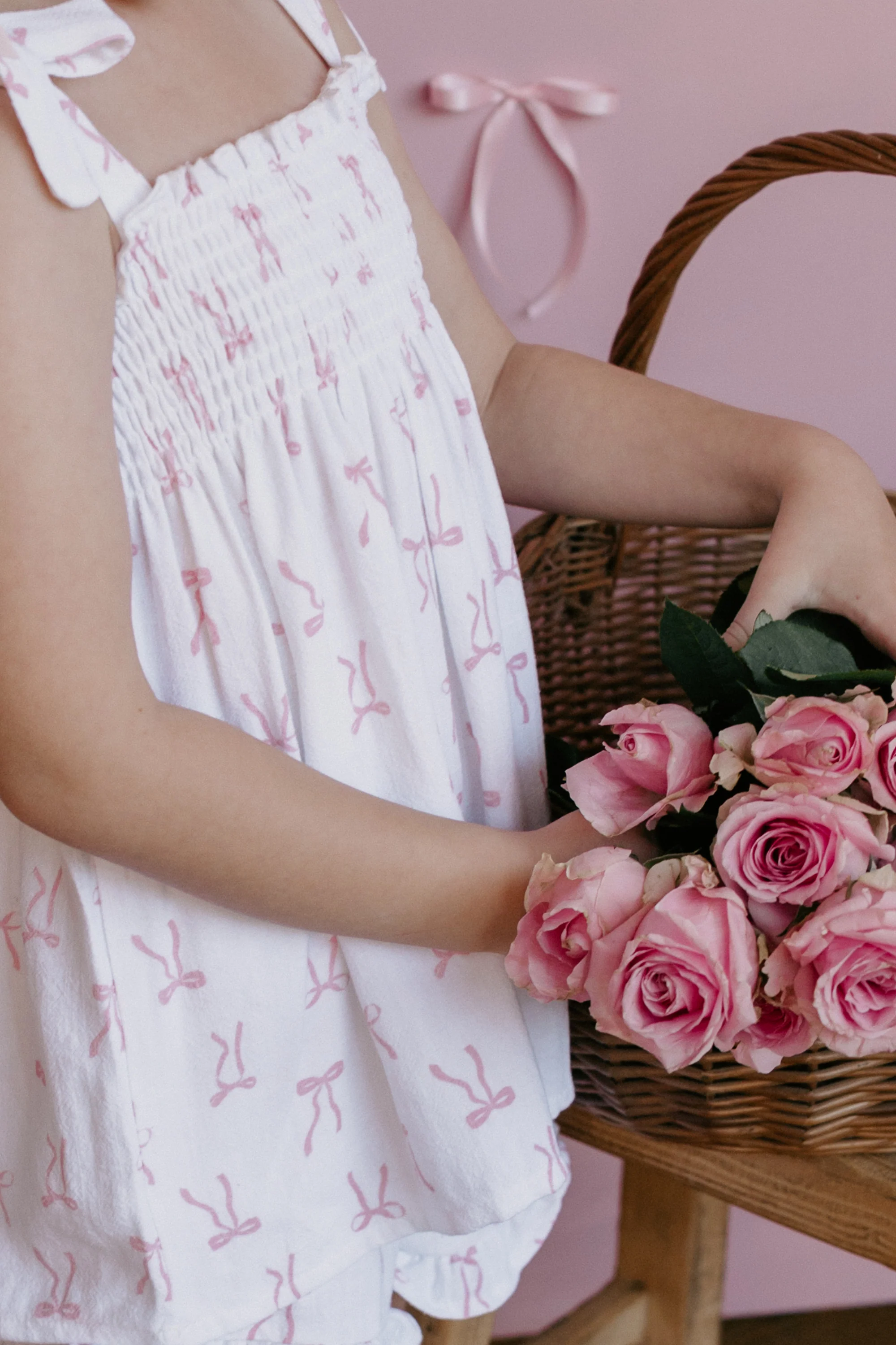 Short Set | Pink Bows - Image 3