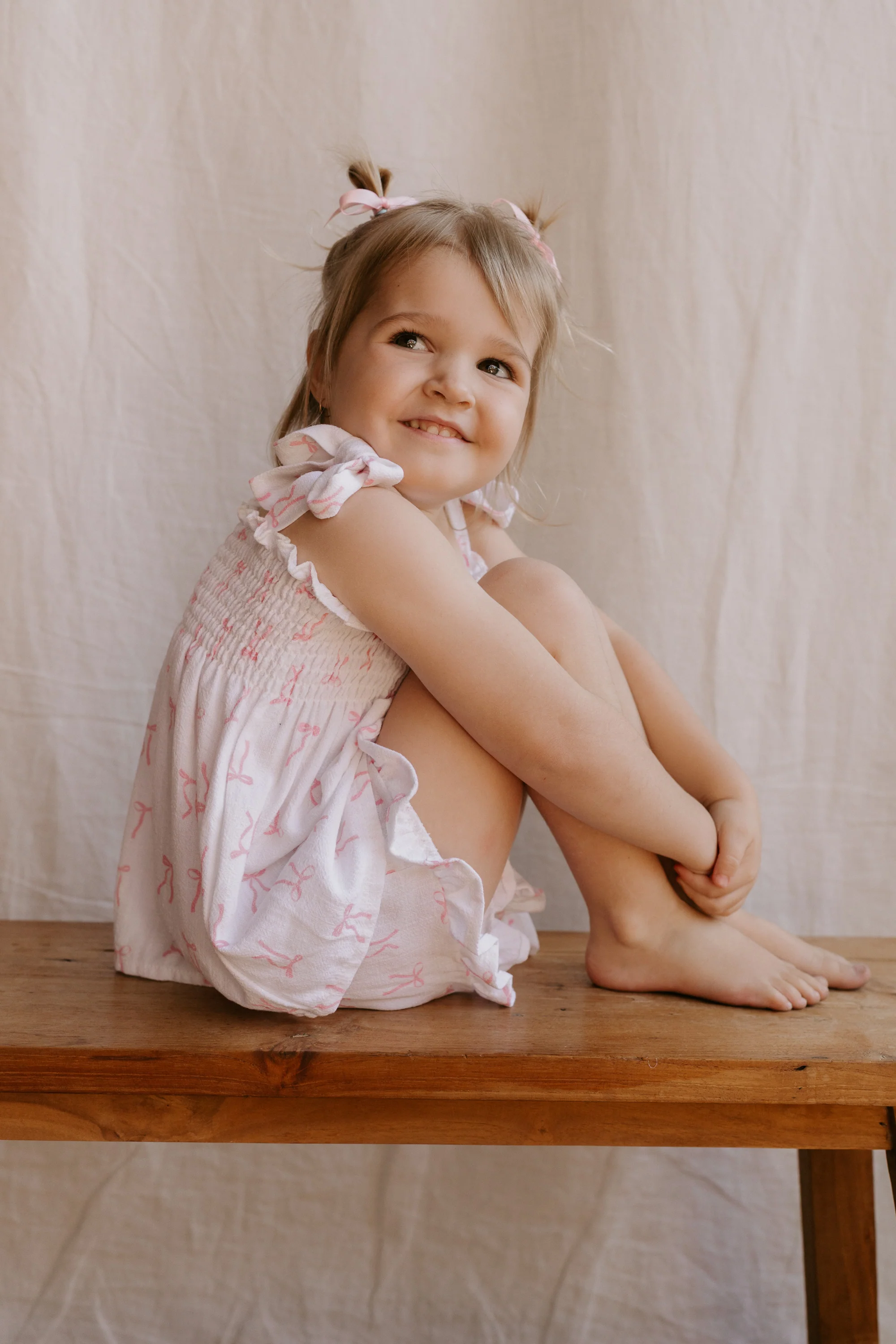 Short Set | Pink Bows - Image 5