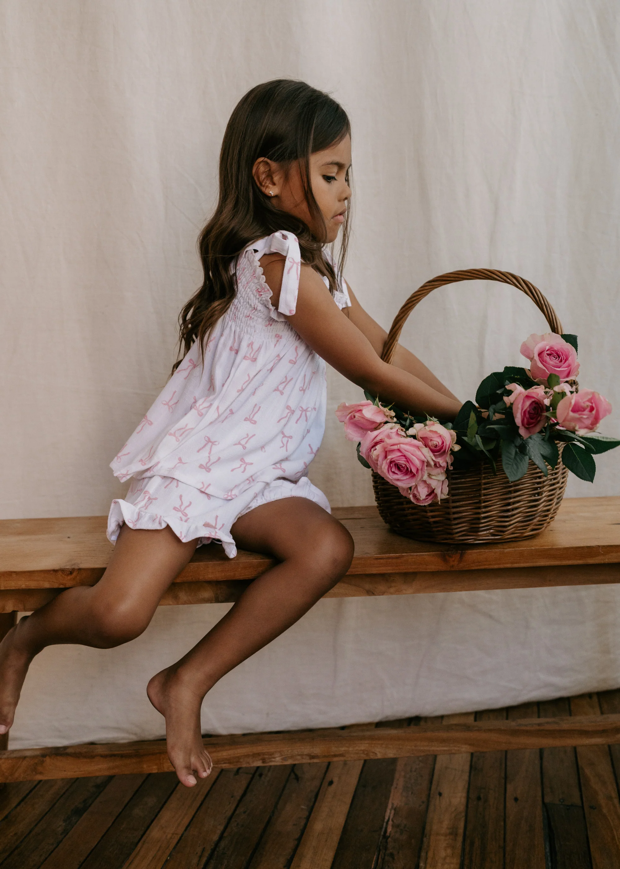 Short Set | Pink Bows - Image 6