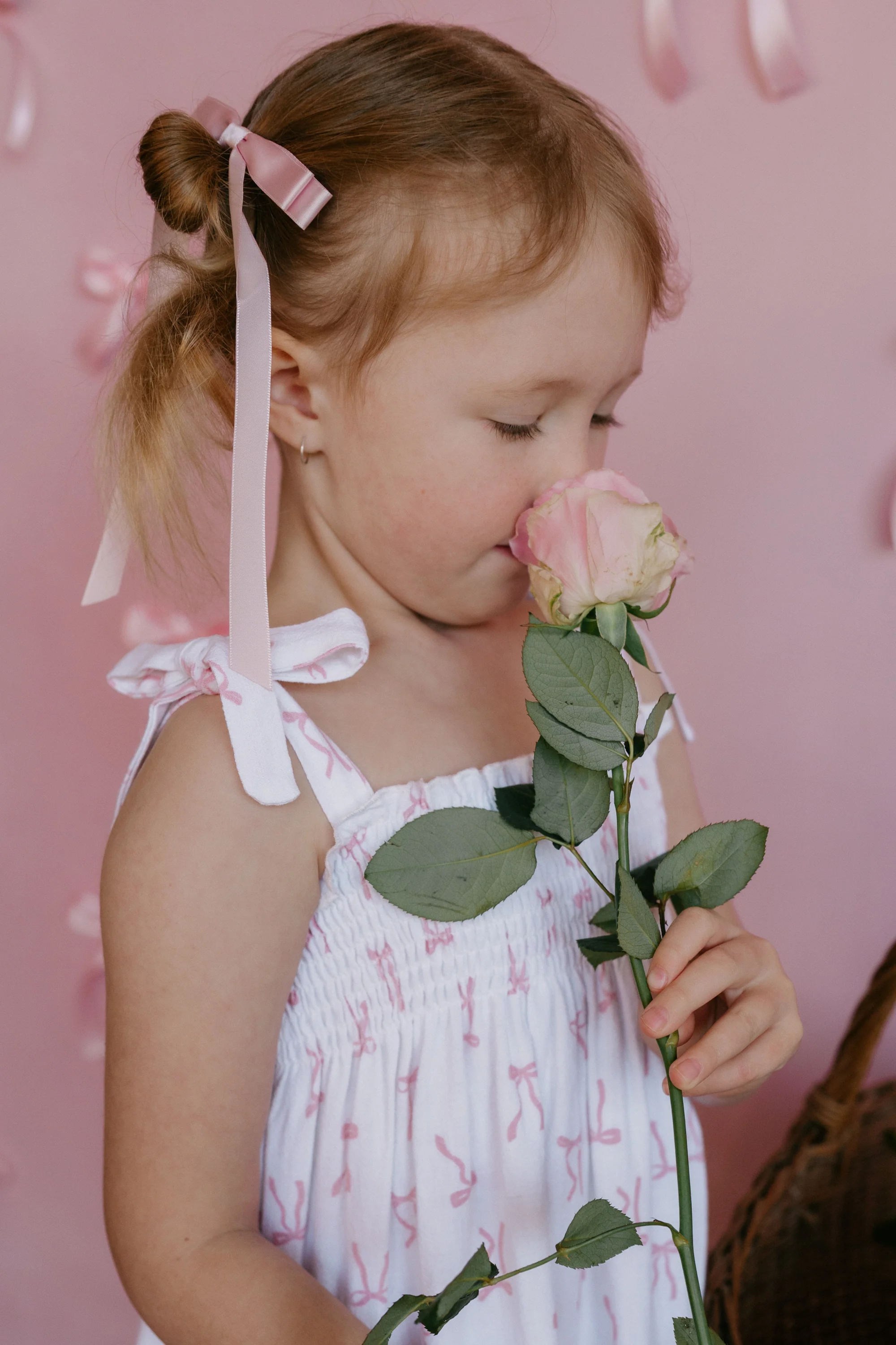 Short Set | Pink Bows - Image 9