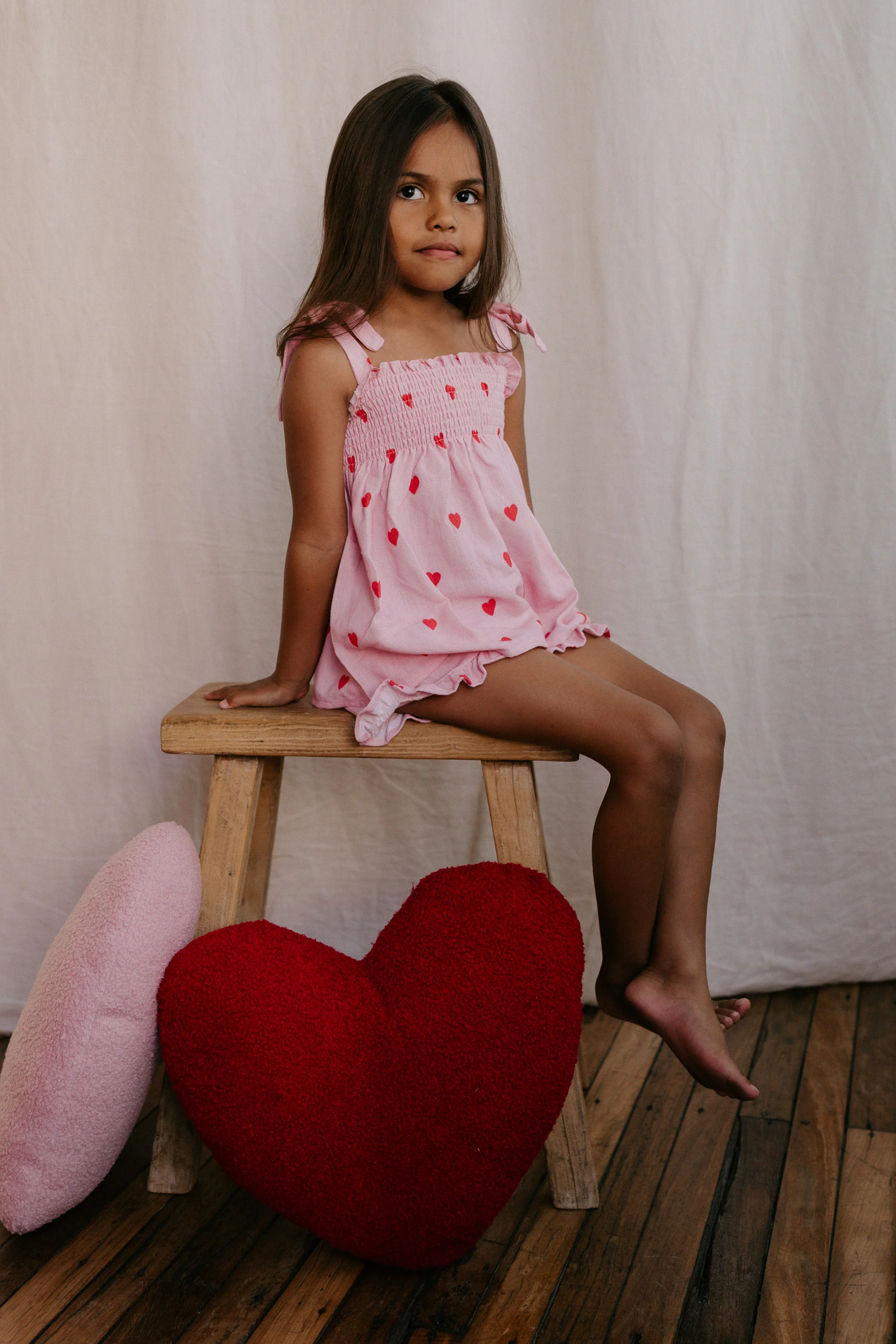 Short Set | Red Hearts - Image 3