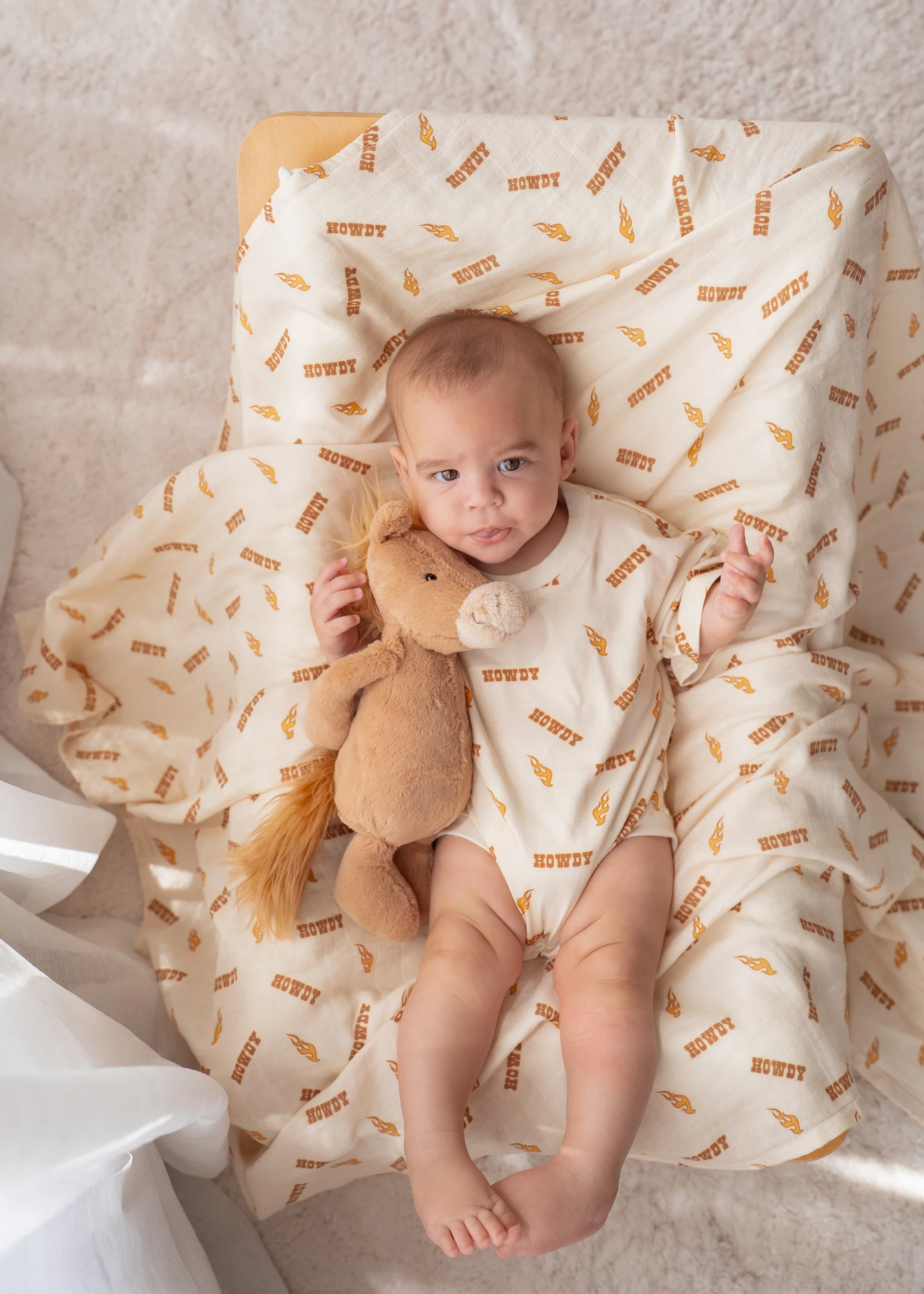 Oversized T-Shirt Romper | Howdy - Image 3