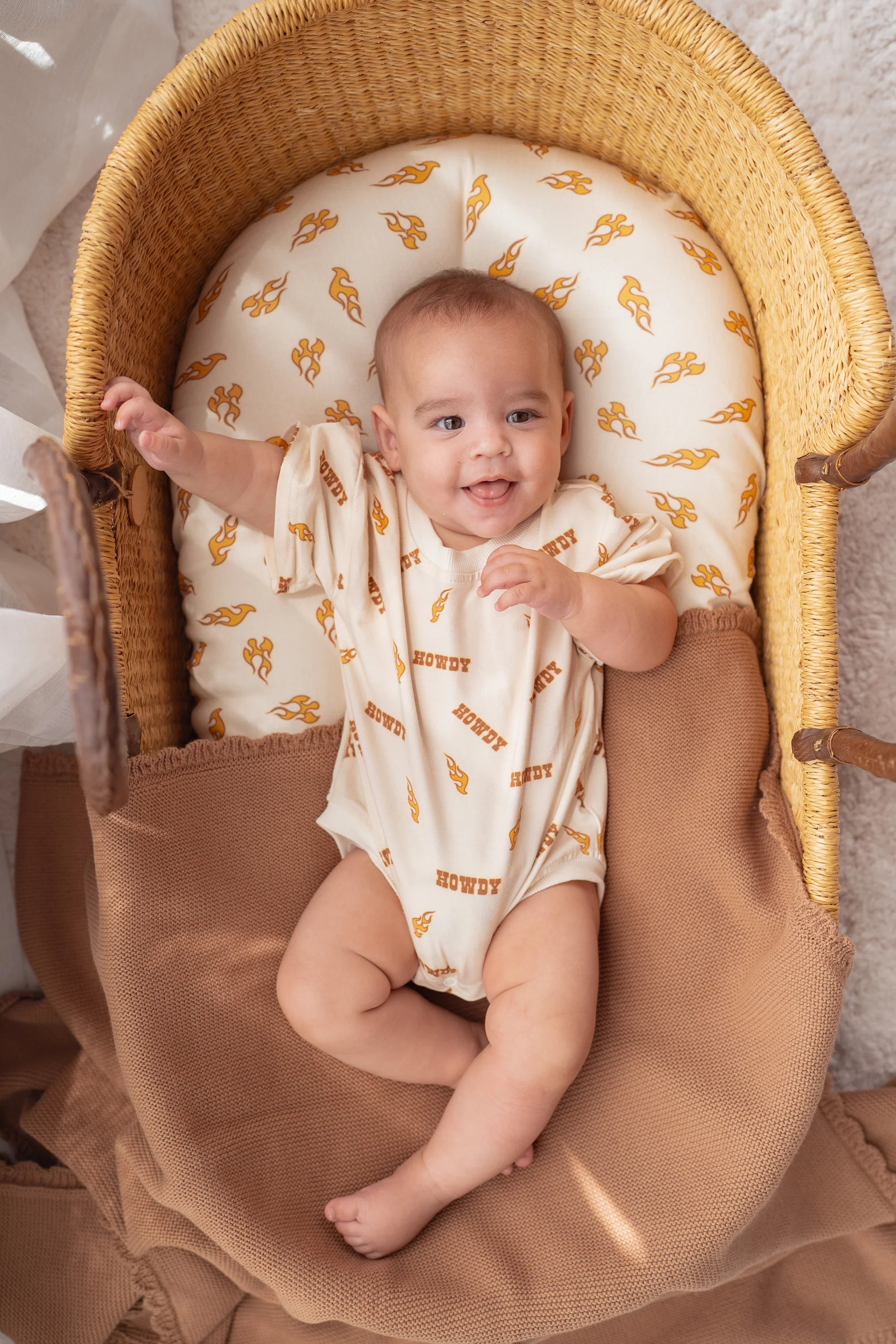 Oversized T-Shirt Romper | Howdy - Image 4