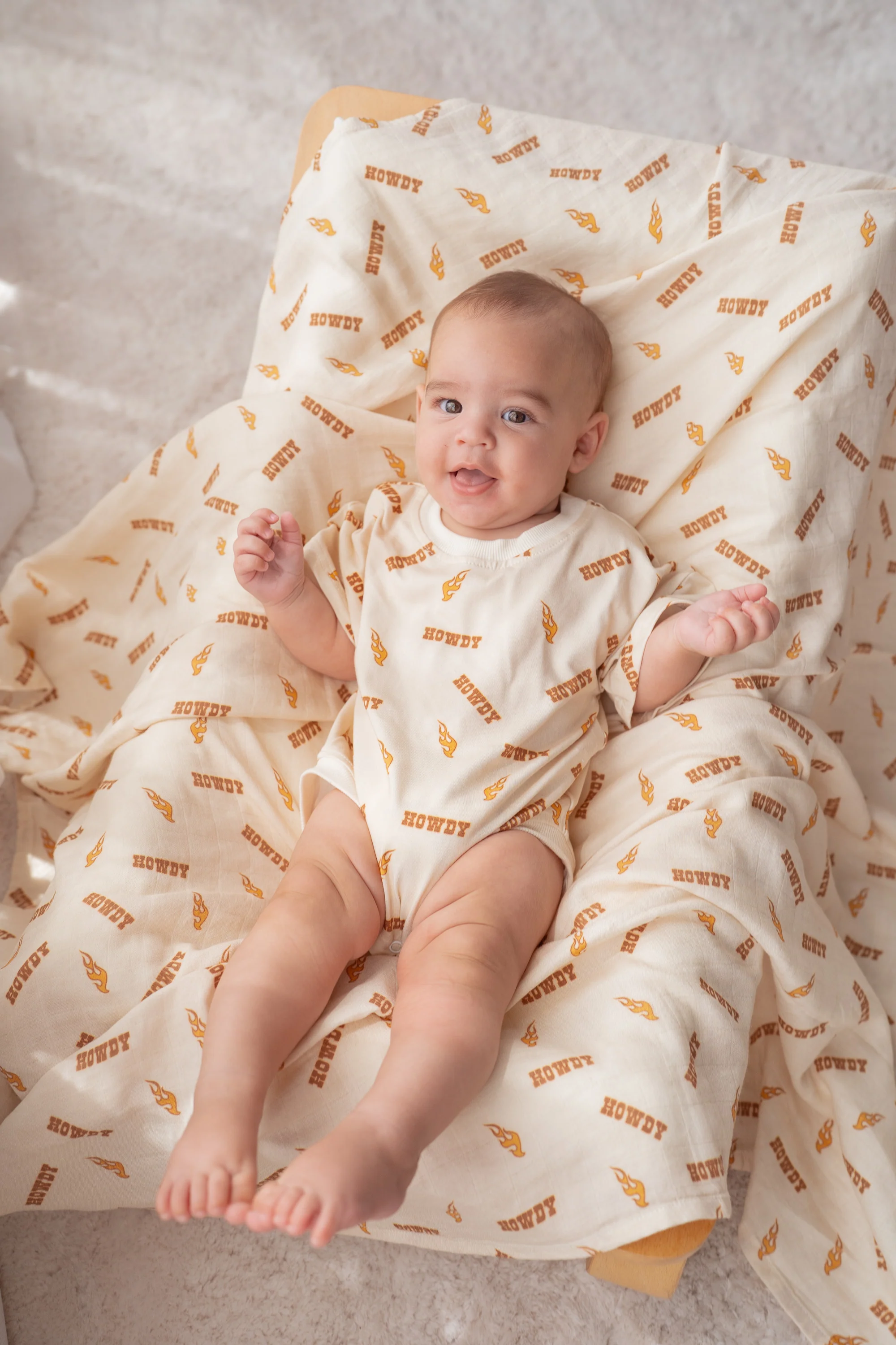 Oversized T-Shirt Romper | Howdy - Image 6