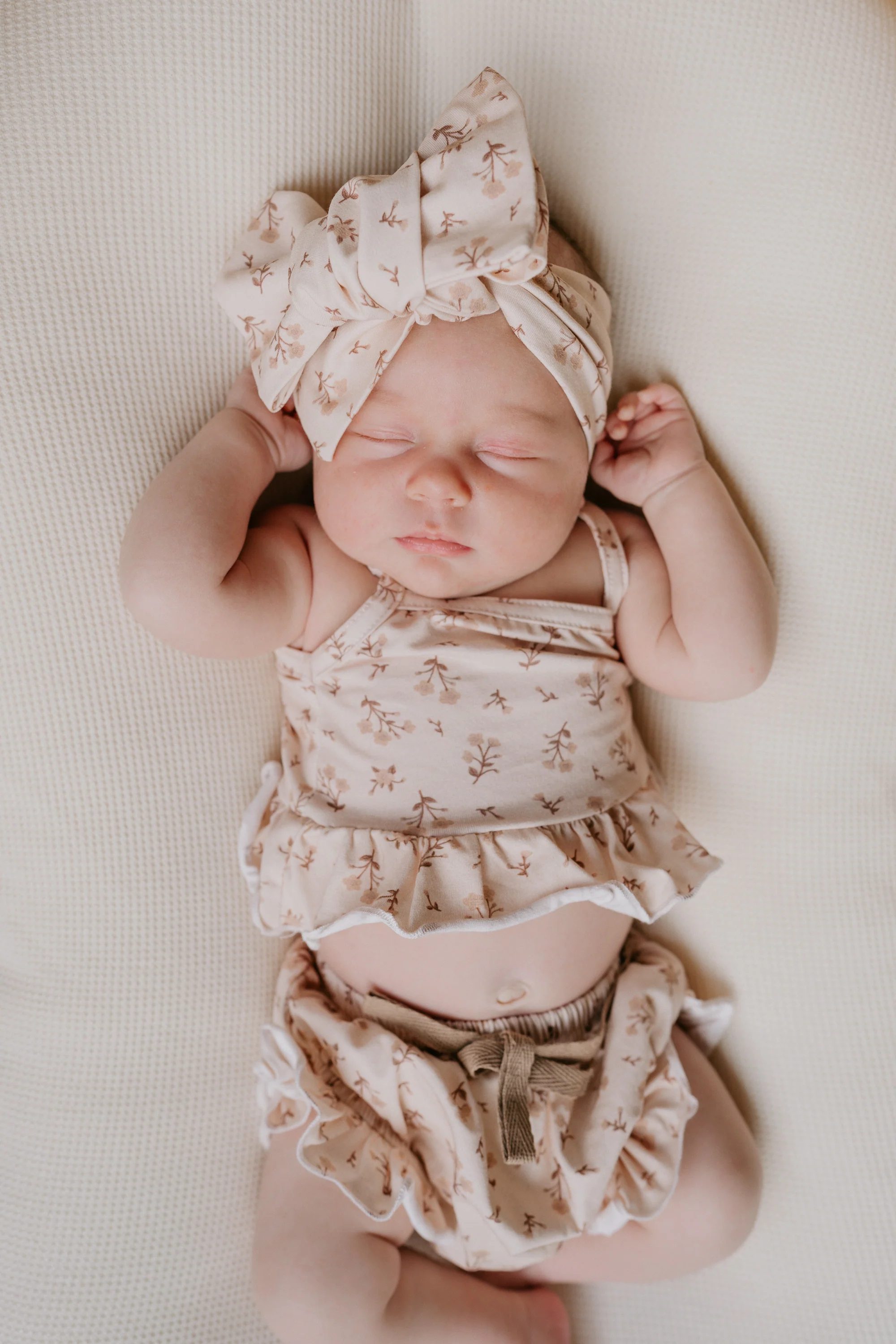 Oversized Topknot | Paisley Coffee - Image 5