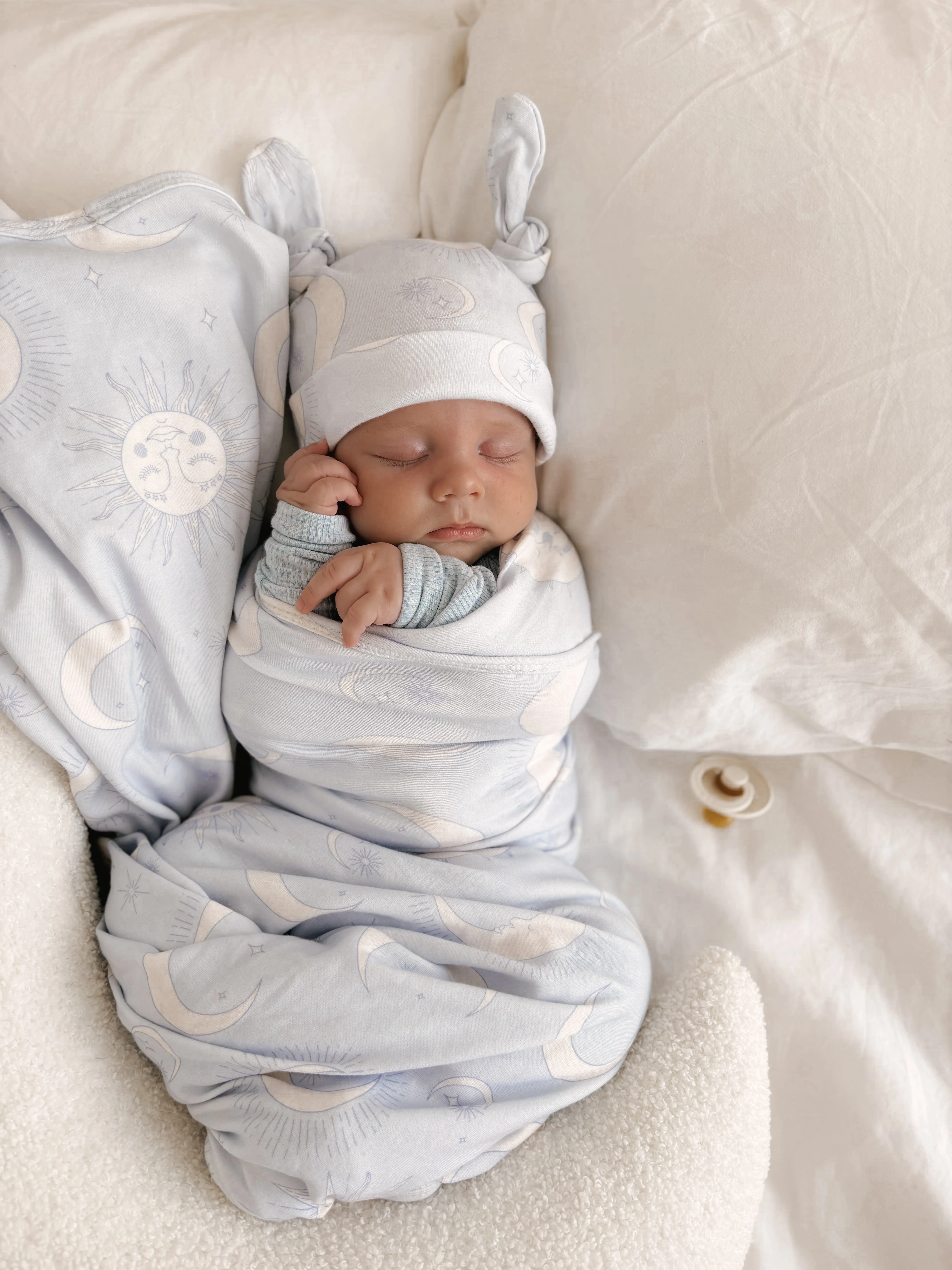 Swaddle Set | Celestial Blue - Image 8