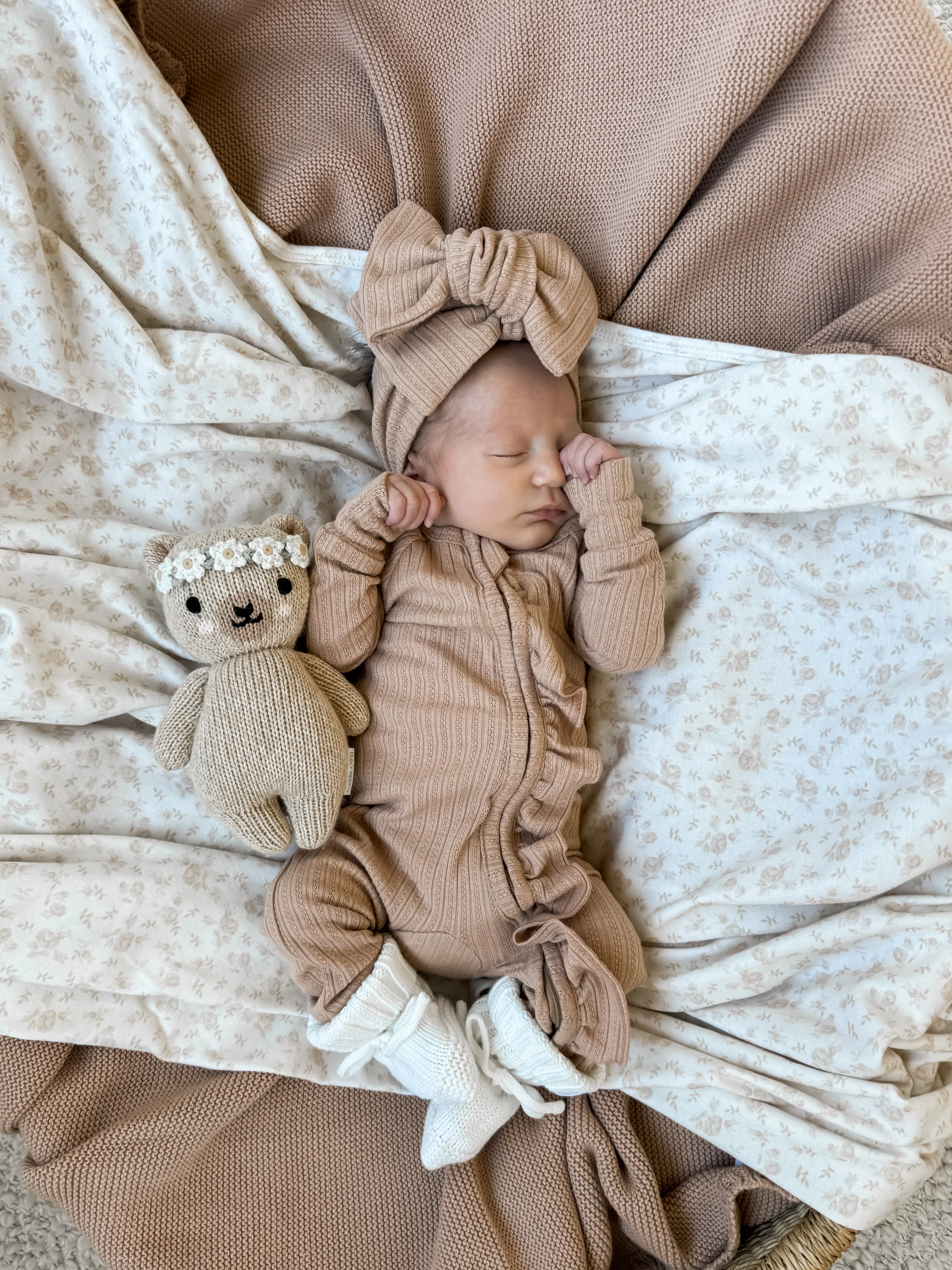 Swaddle Set | Vintage Rose - Image 4