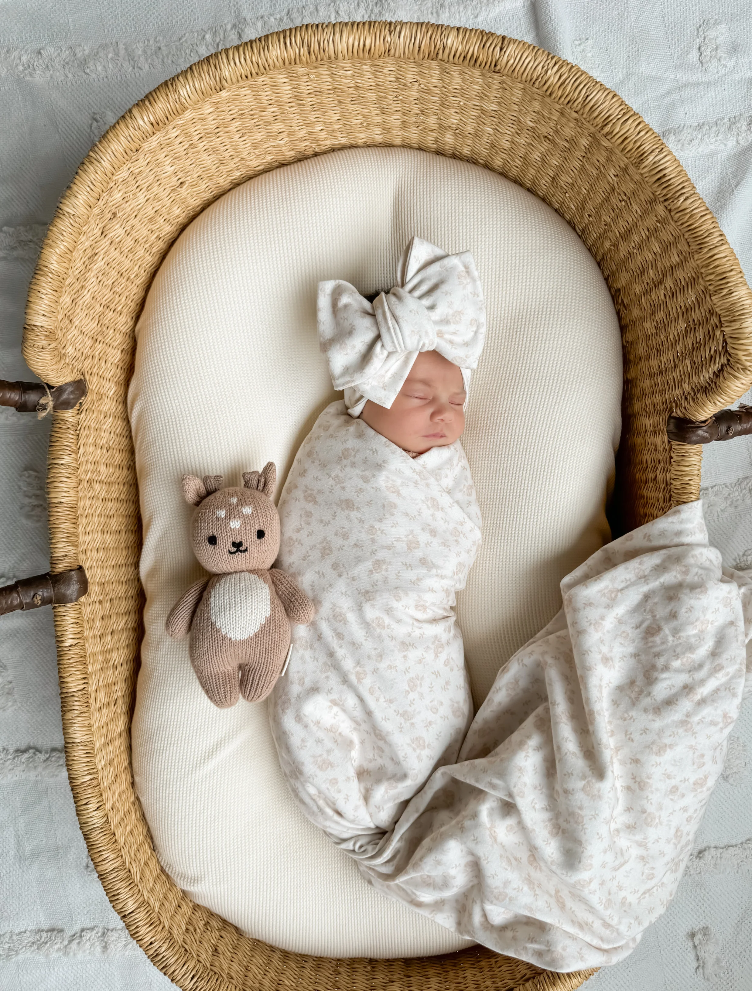 Swaddle Set | Vintage Rose - Image 6