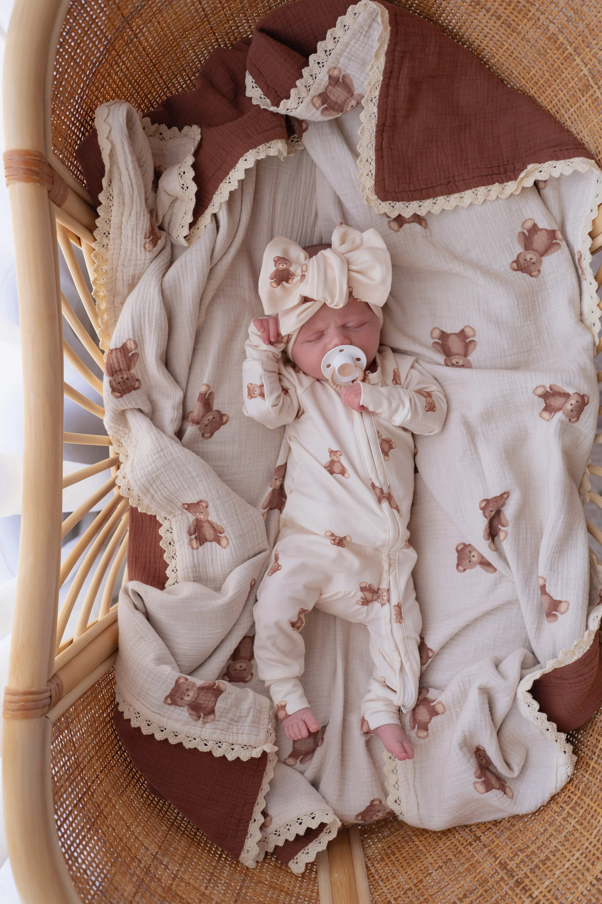 Zip Romper | Teddies (NO FRILL) - Image 3