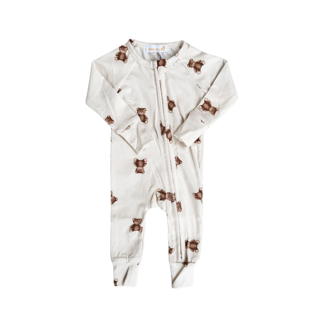 Zip Romper | Teddies (NO FRILL) - Image 4